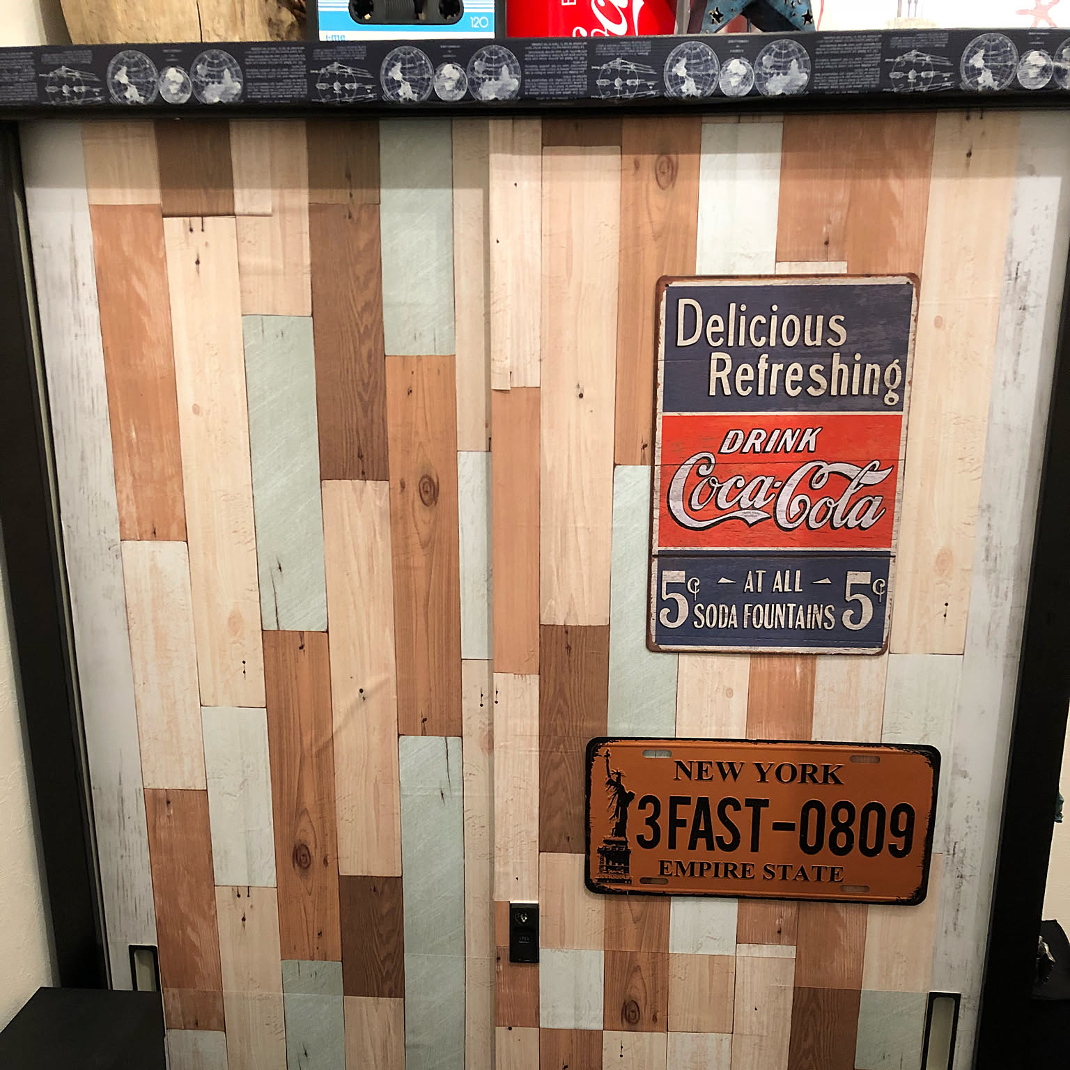 100均壁紙のインテリア実例 ｜ RoomClip（ルームクリップ）