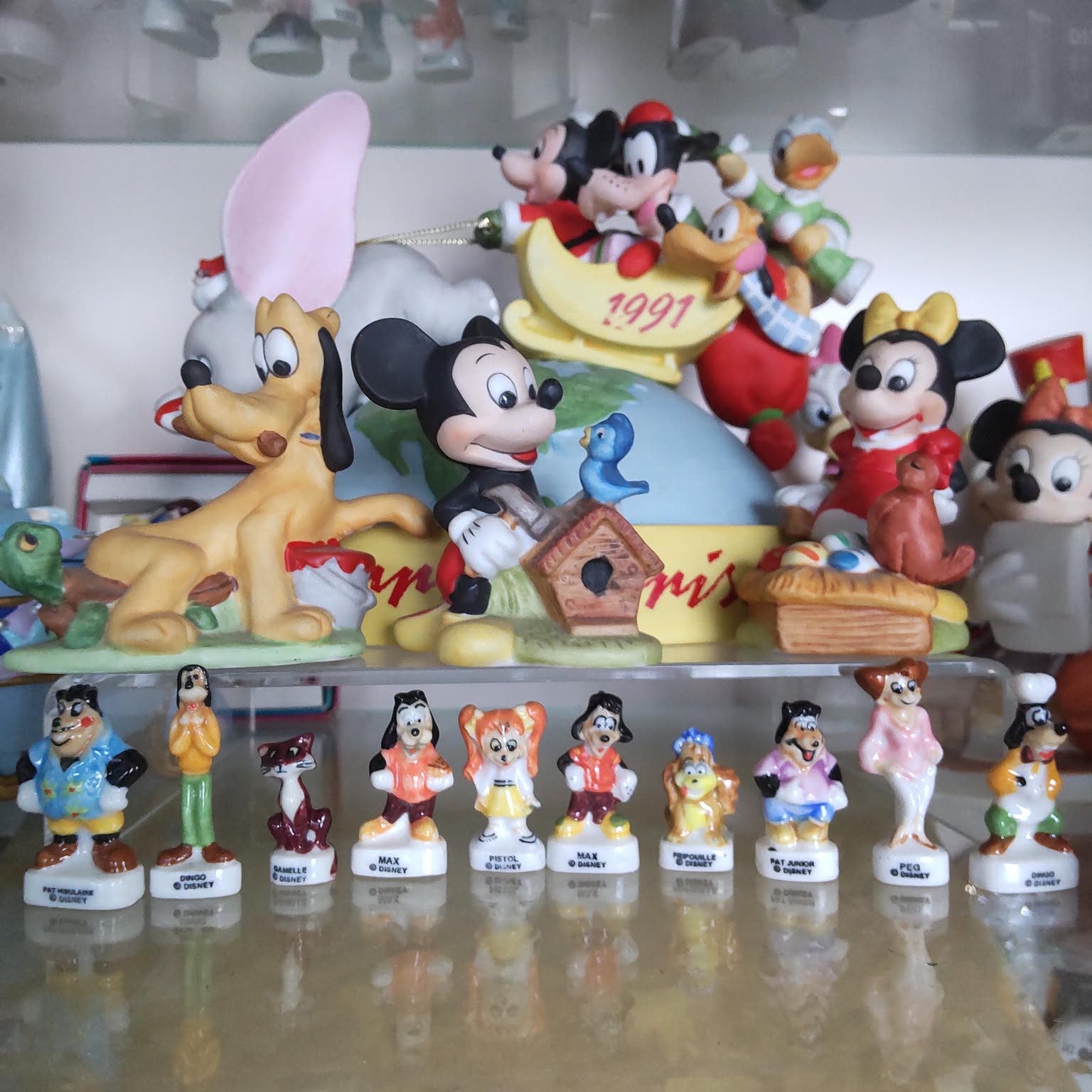 陶器/ミニチュア/フェーブコレクション/フェーブ/ディズニーなどの