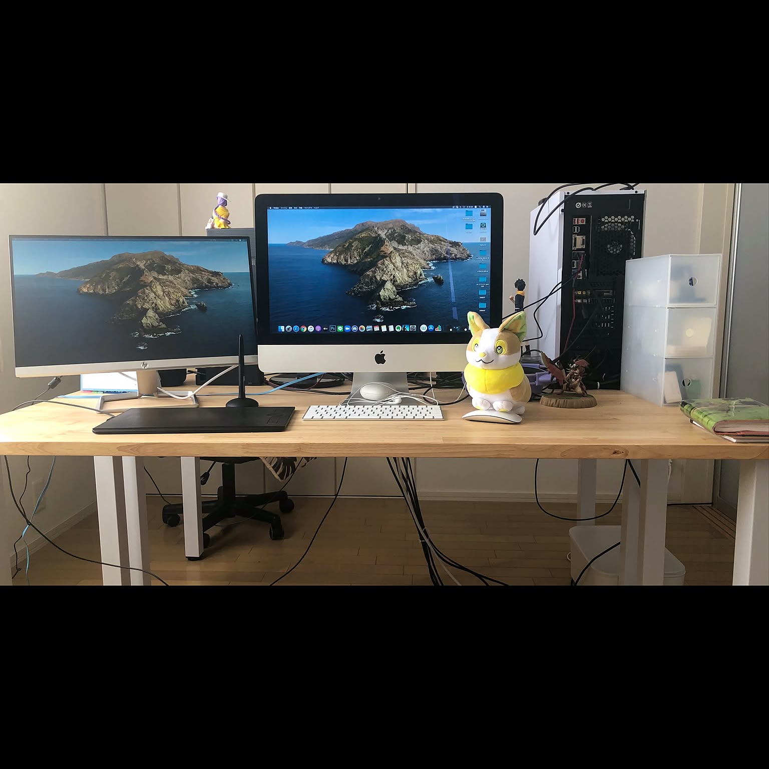 KANADEMONO パソコンデスク かなでもののTHE TABLEを新しいデスクとしてお迎えしたのでレビュー