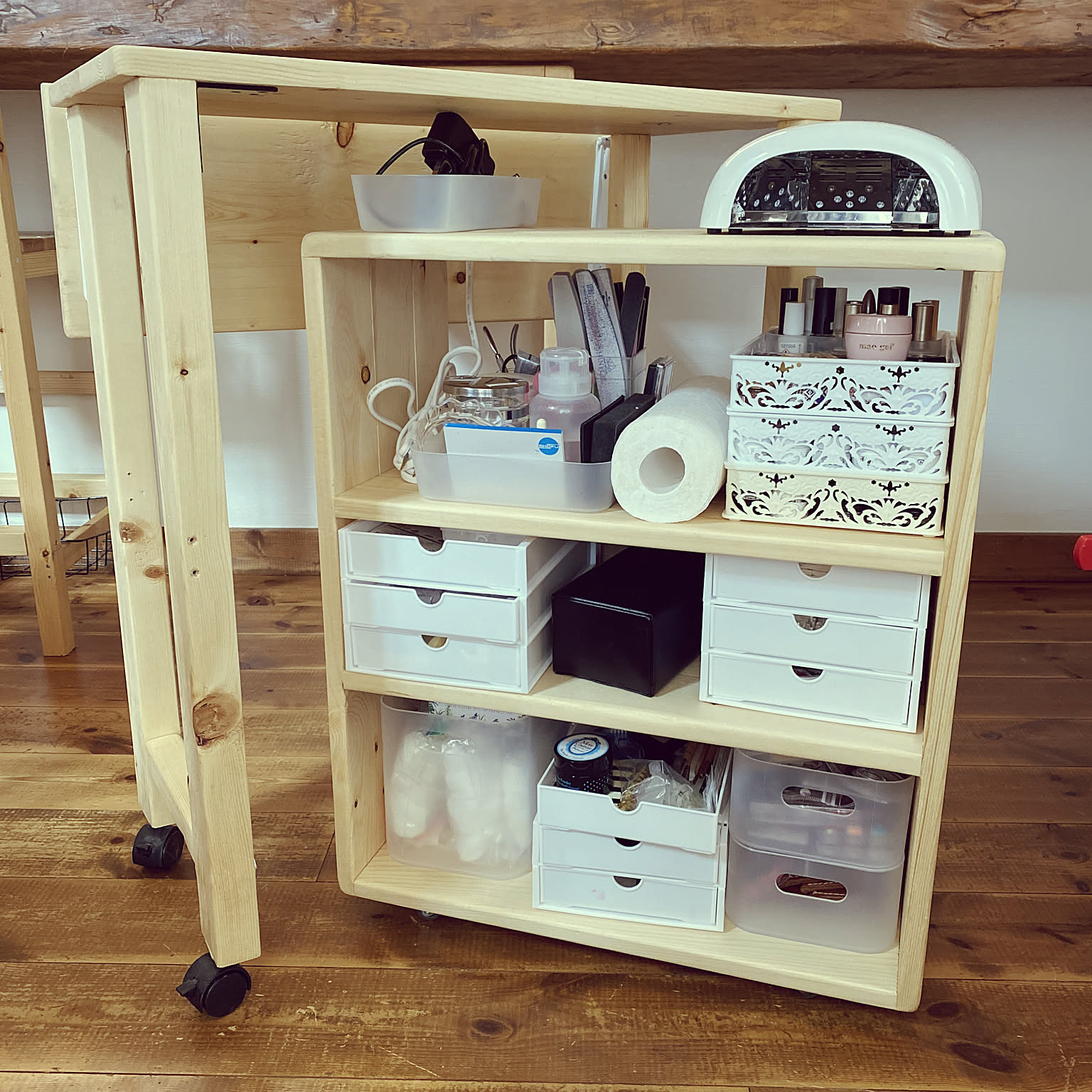 DIY ネイルテーブルのインテリア・手作りの実例 ｜ RoomClip（ルーム