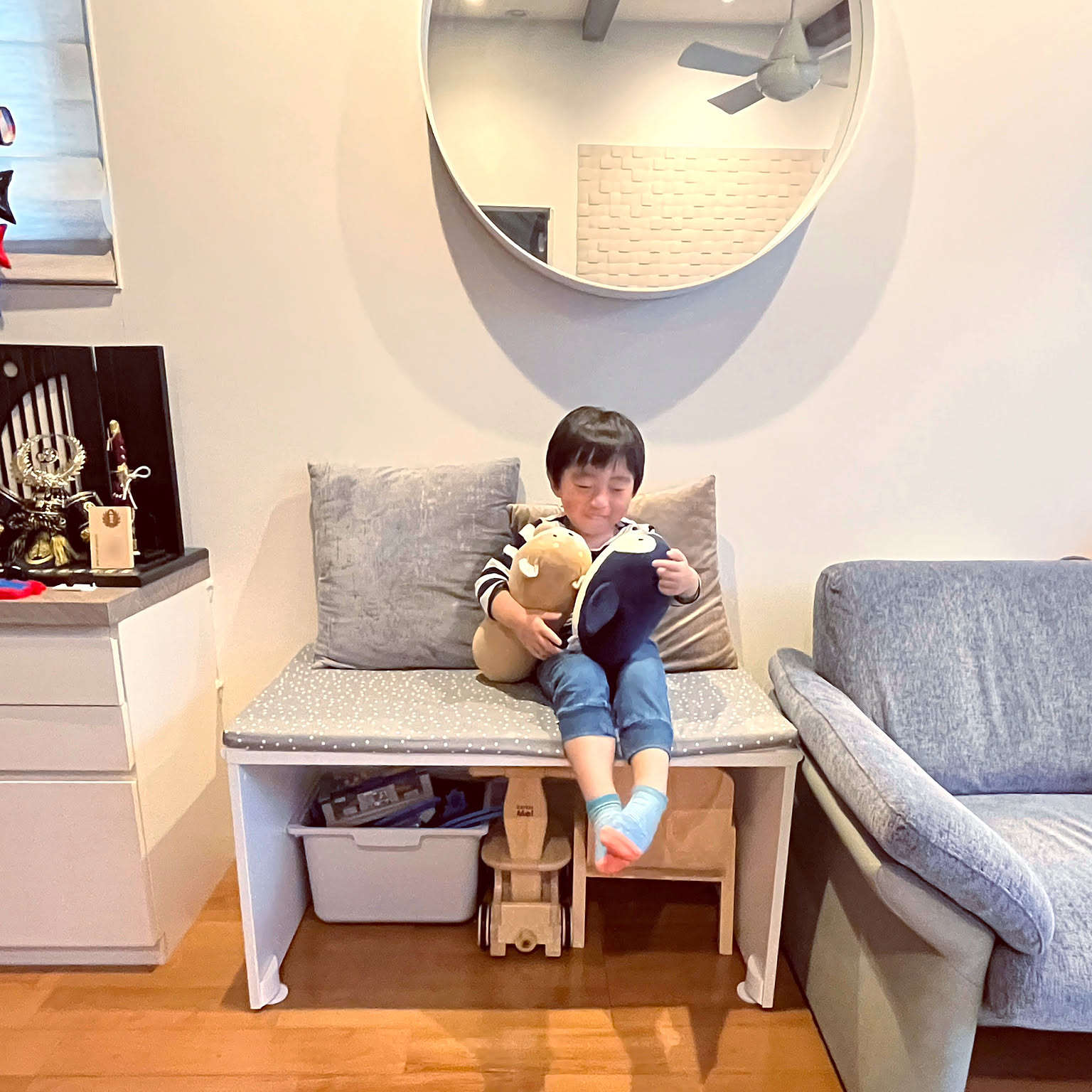 IKEA ミラー/SMÅSTAD/スモースタード/IKEA/ベンチなどの