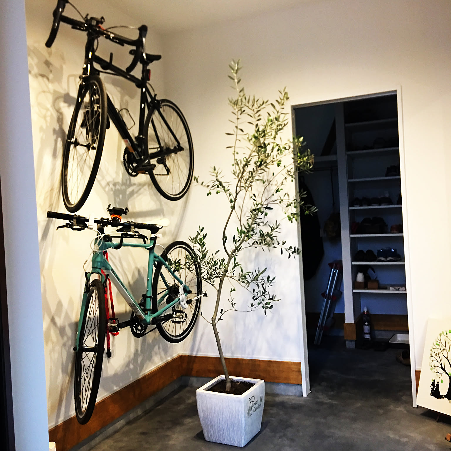 自転車置き場 Bianchiのインテリア実例 ｜ RoomClip（ルームクリップ）