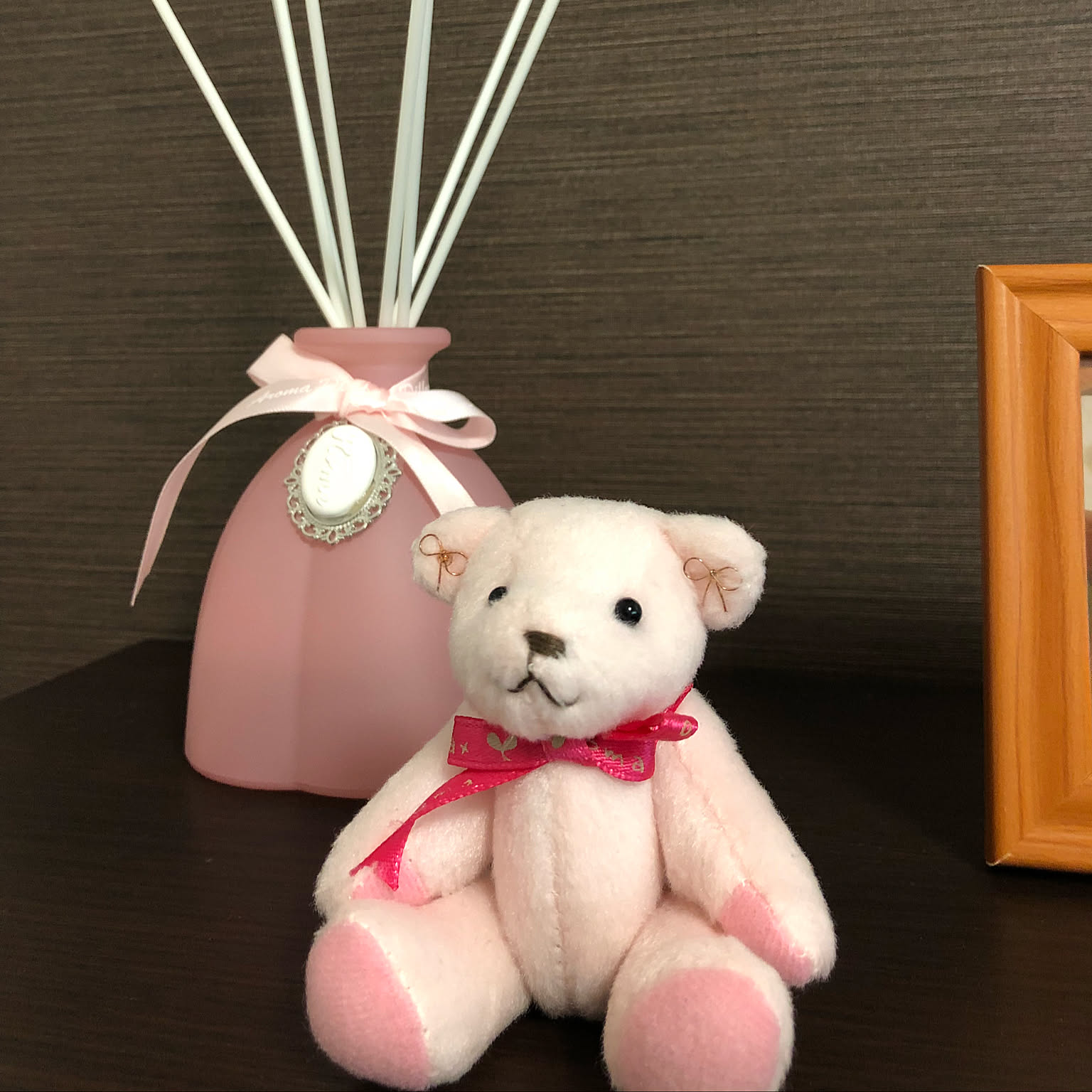 キラキラ クマ 熊 置物 AB彩