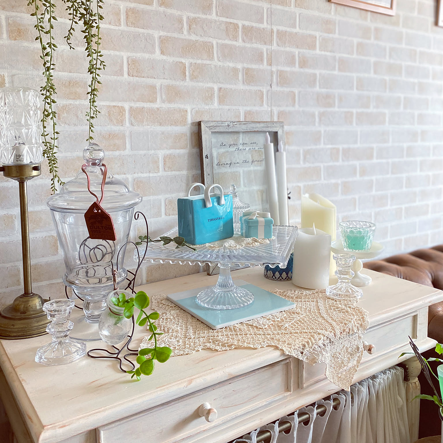 ティファニー　ディスプレイ　置物 ディスプレイ ティファニーのおしゃれなアレンジ・飾り方の