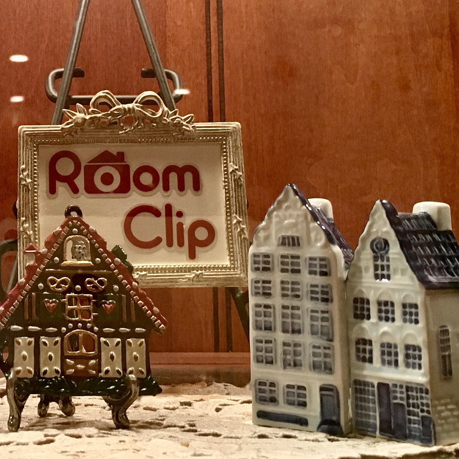 デルフト焼 ブルーハウスとベル人形