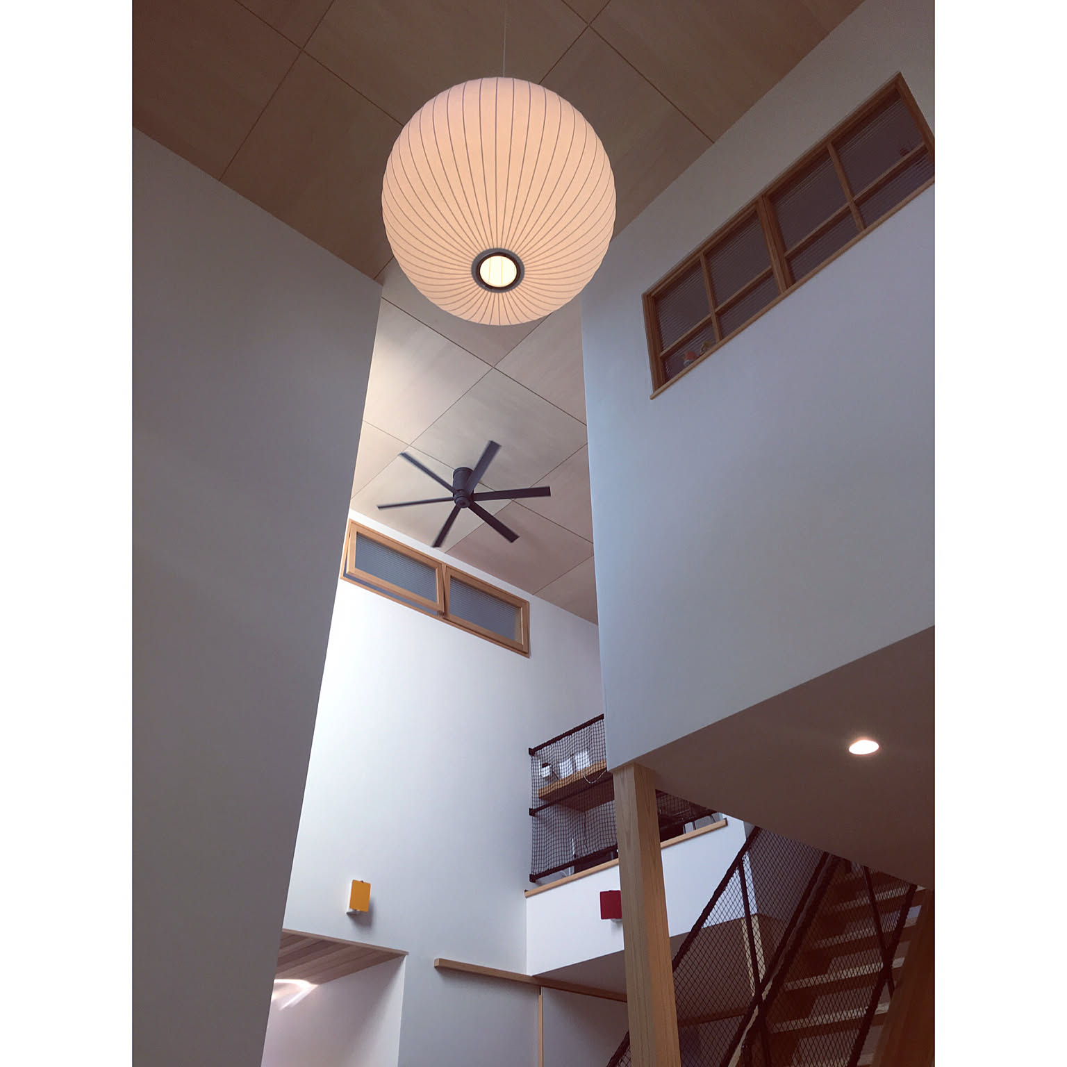 ジョージ・ネルソン バブルランプ ペンダントライト 天井照明 ボール P２L ネルソンバブルランプ - ボールクリスクロスペンダント