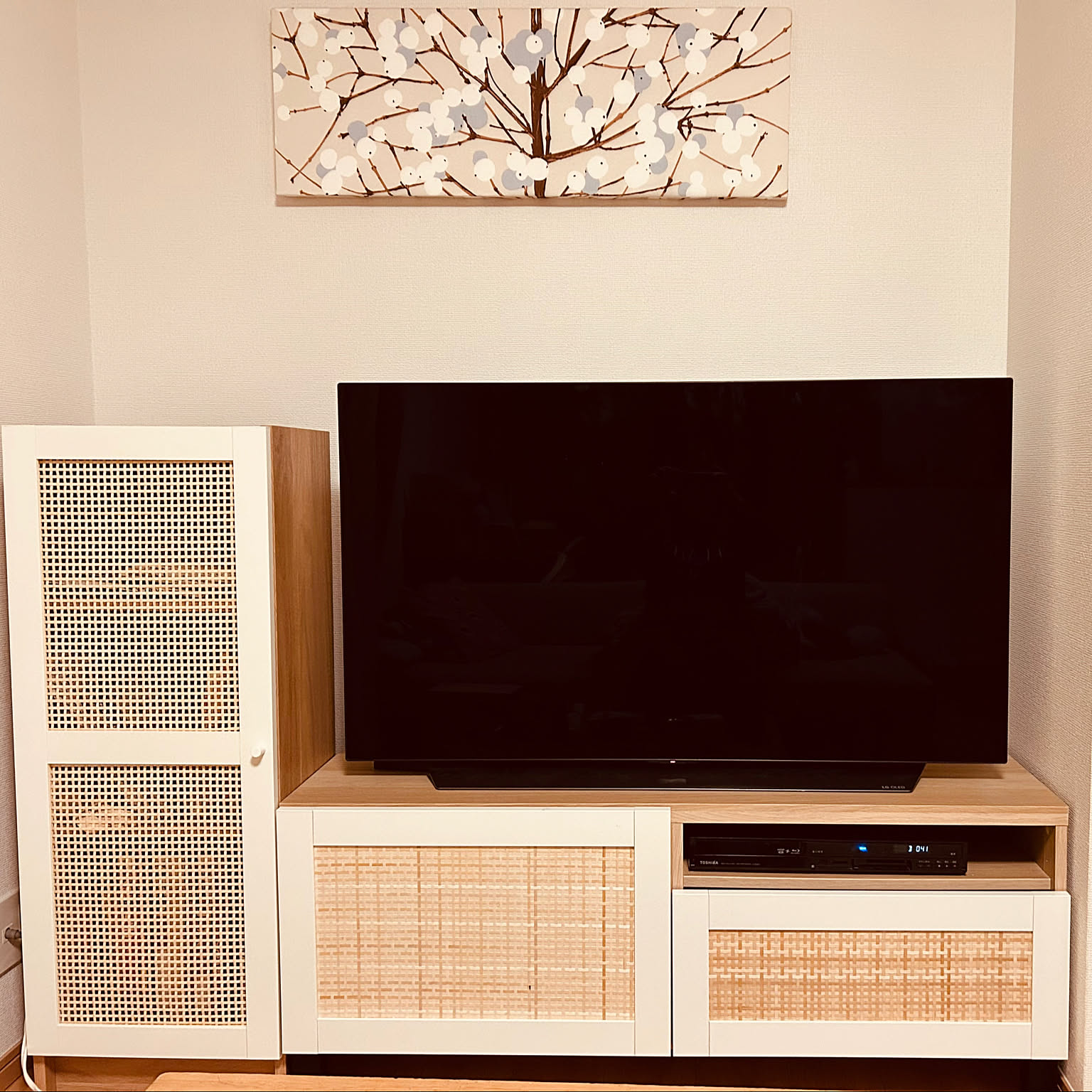 LACK ラック テレビ台, ホワイト, 120x35x36 cm - IKEA