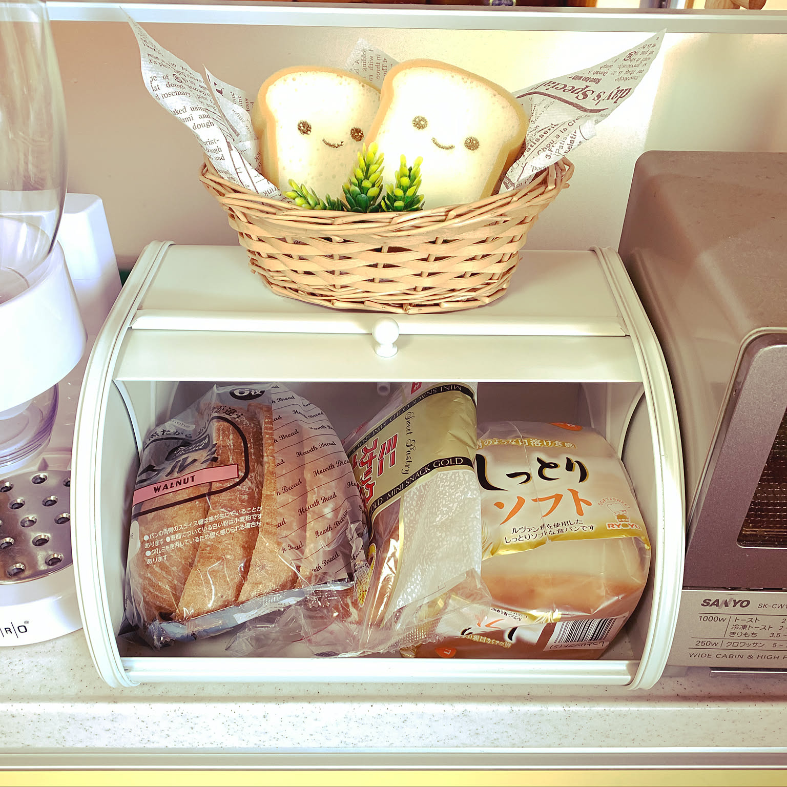 食パンケースのインテリア実例 ｜ RoomClip（ルームクリップ）
