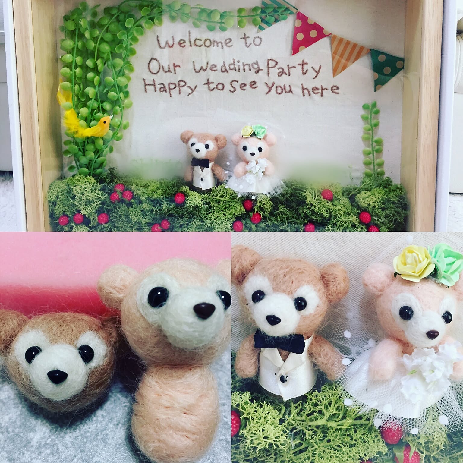 ダッフィー 結婚式のおしゃれなアレンジ・飾り方のインテリア ダッフィー 結婚式のおしゃれなアレンジ・飾り方のインテリア