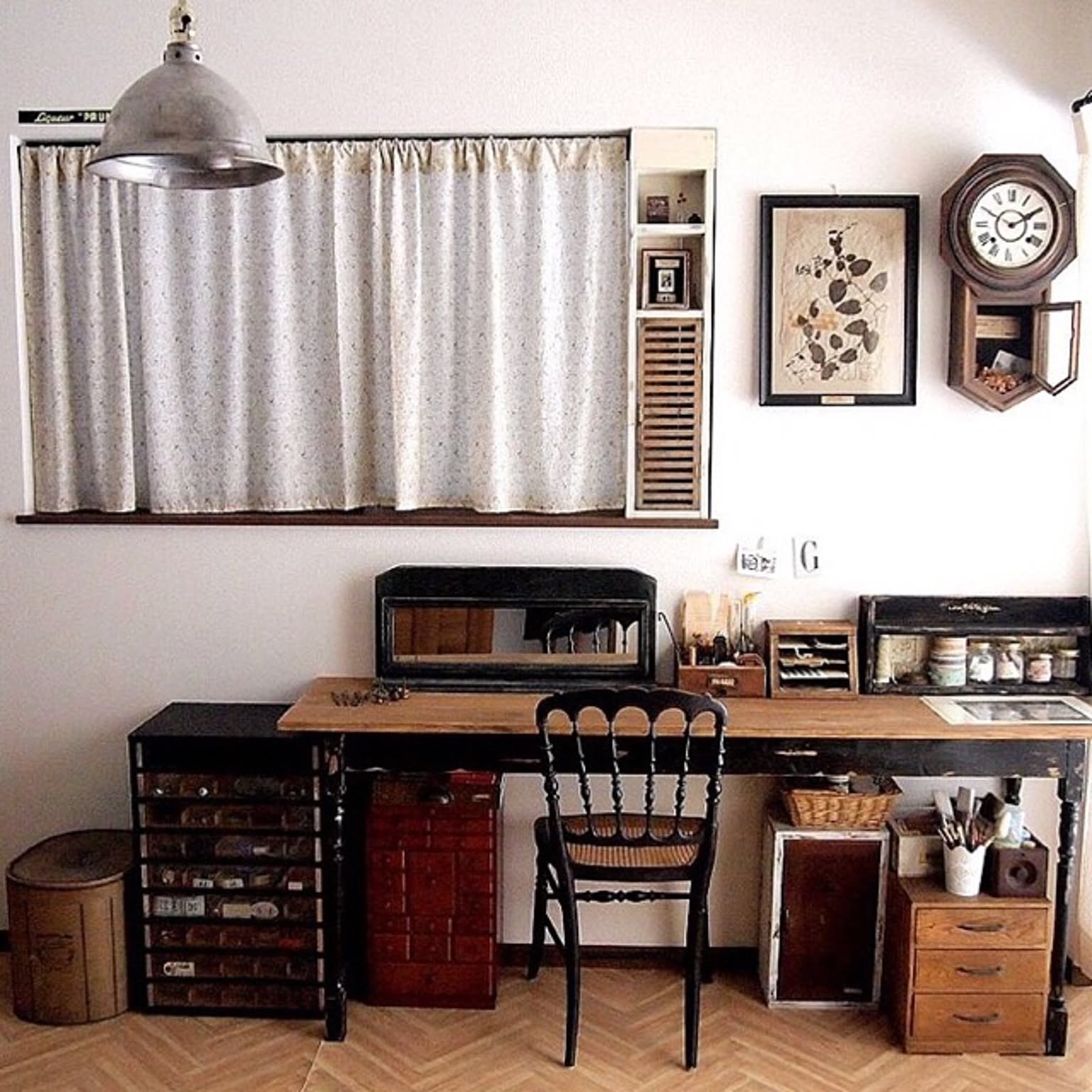 机/アトリエ/手作り家具/セルフリフォーム/フレンチ風などの