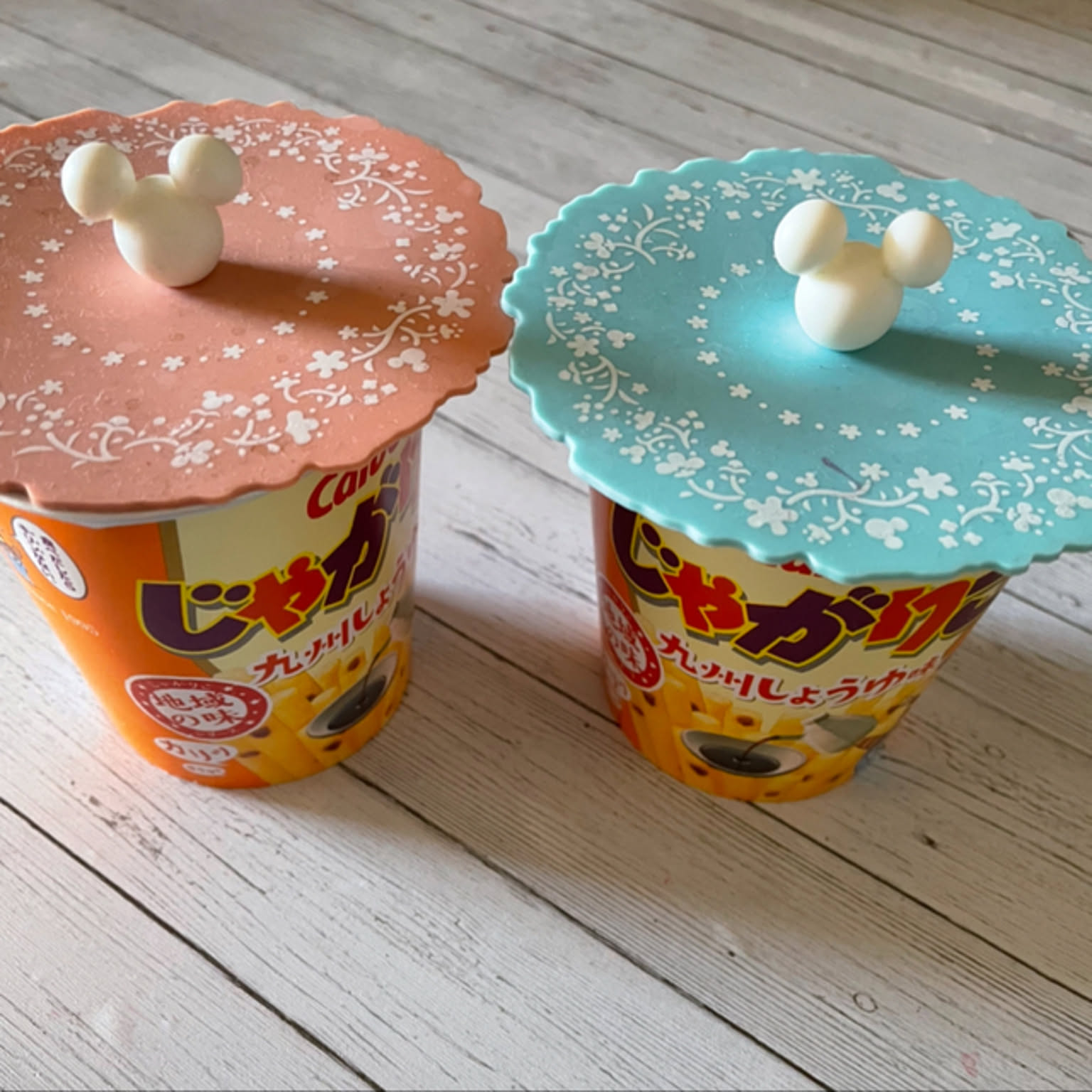 じゃがりこの蓋/リメイクシート/子どものいる暮らし/100均/子どもの