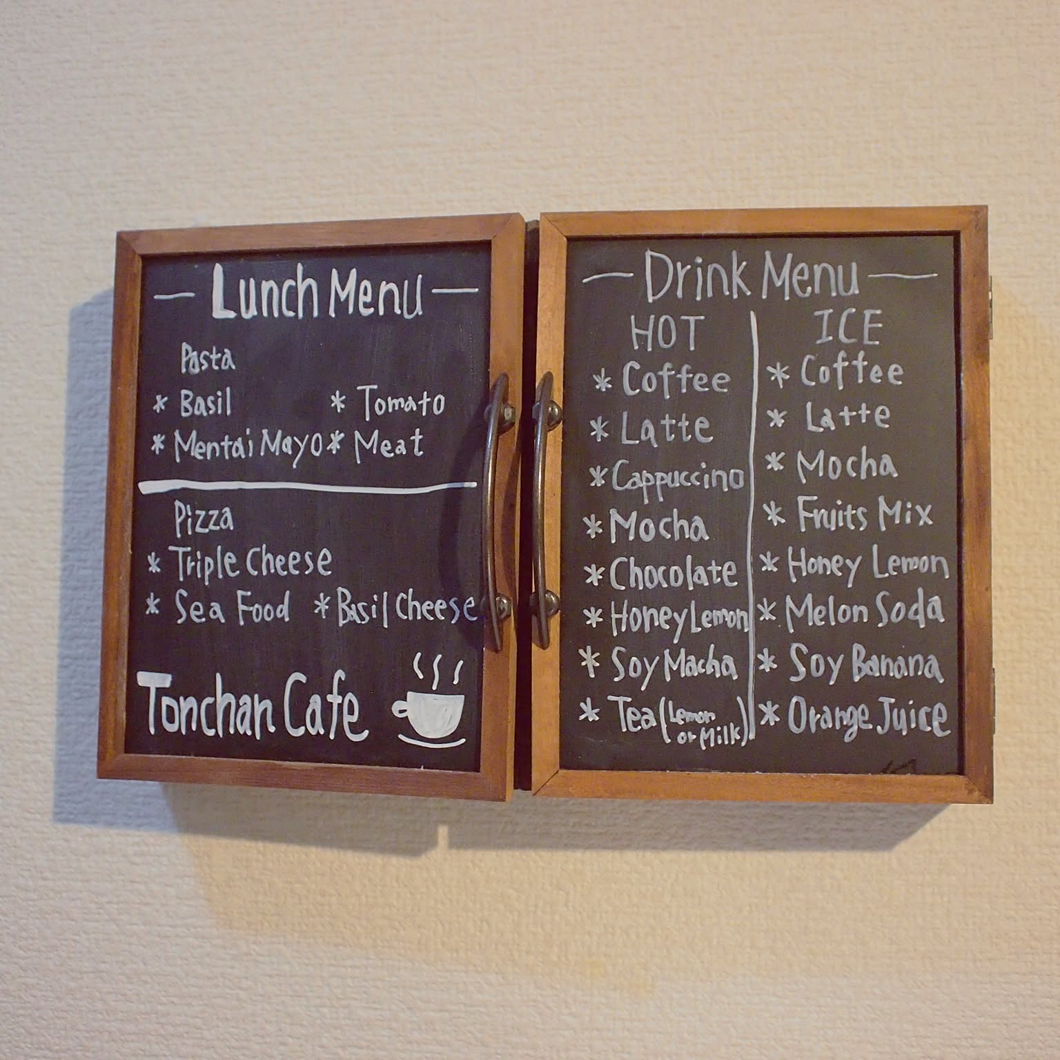 カフェメニューボードのインテリア実例 ｜ RoomClip（ルームクリップ）