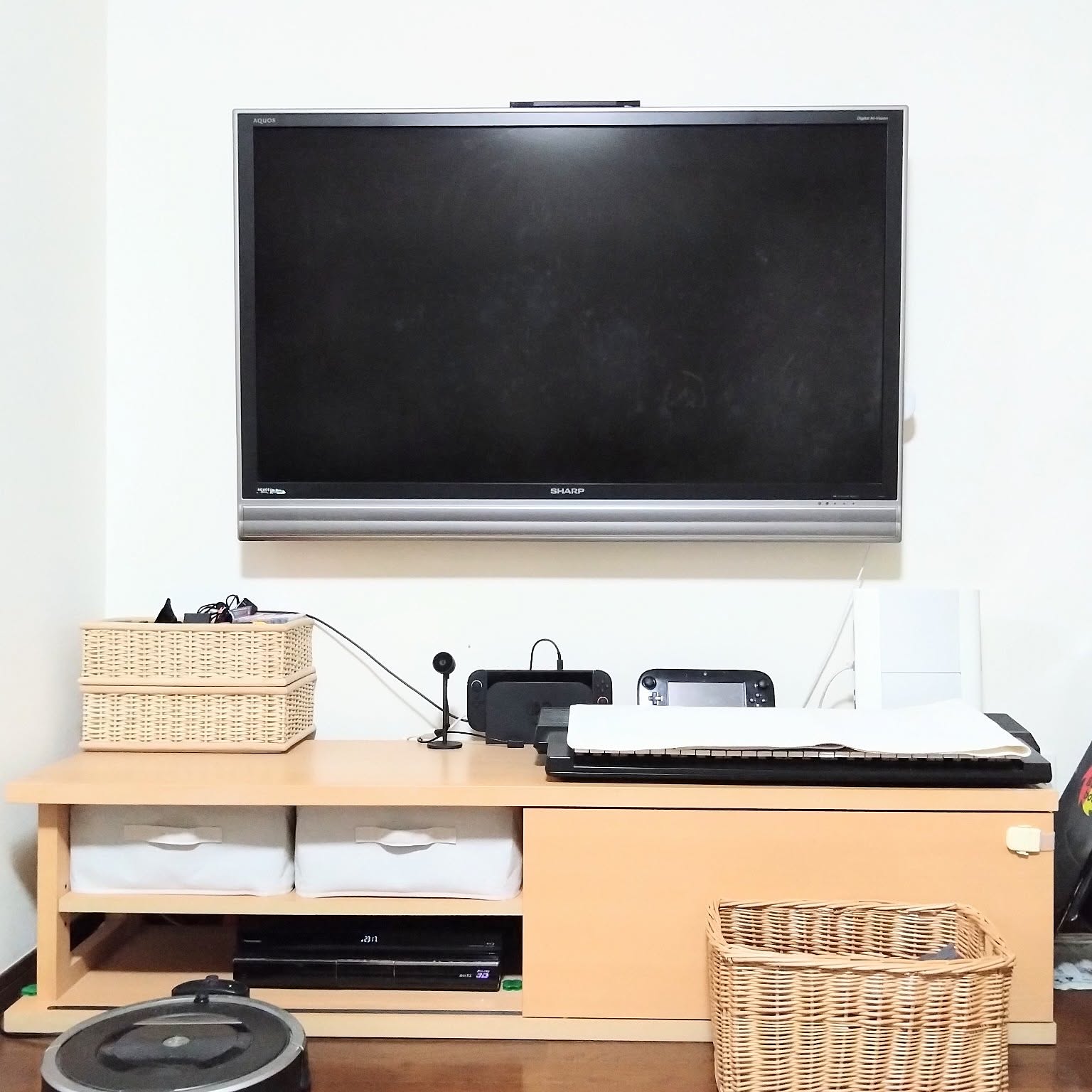無印良品　キャビネット　テレビ台 木製AVラック 幅110cm オーク材突板 | 無印良品
