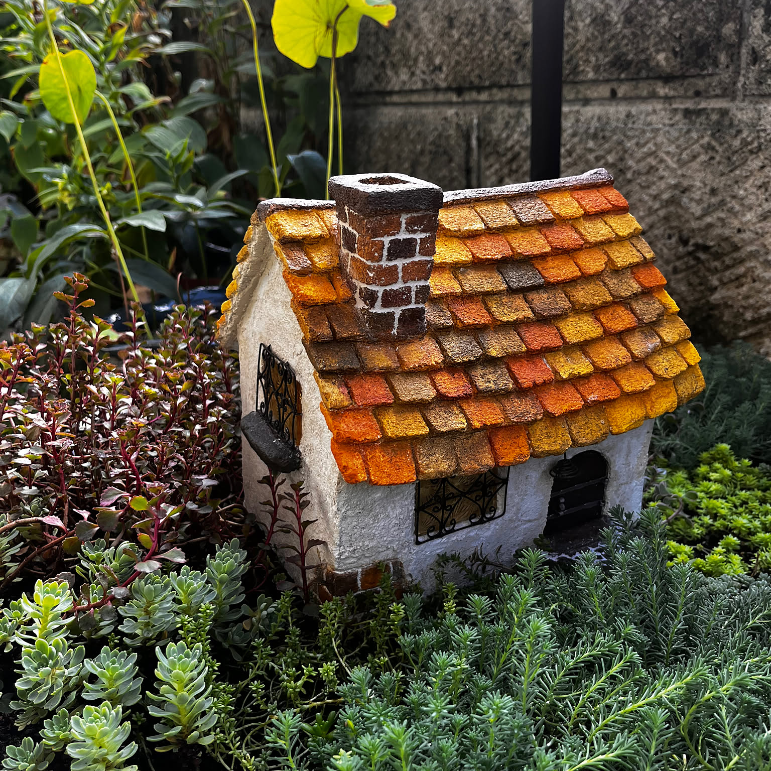 モルタルオブジェ　可愛いカフェ モルタルオブジェ 可愛いカフェ