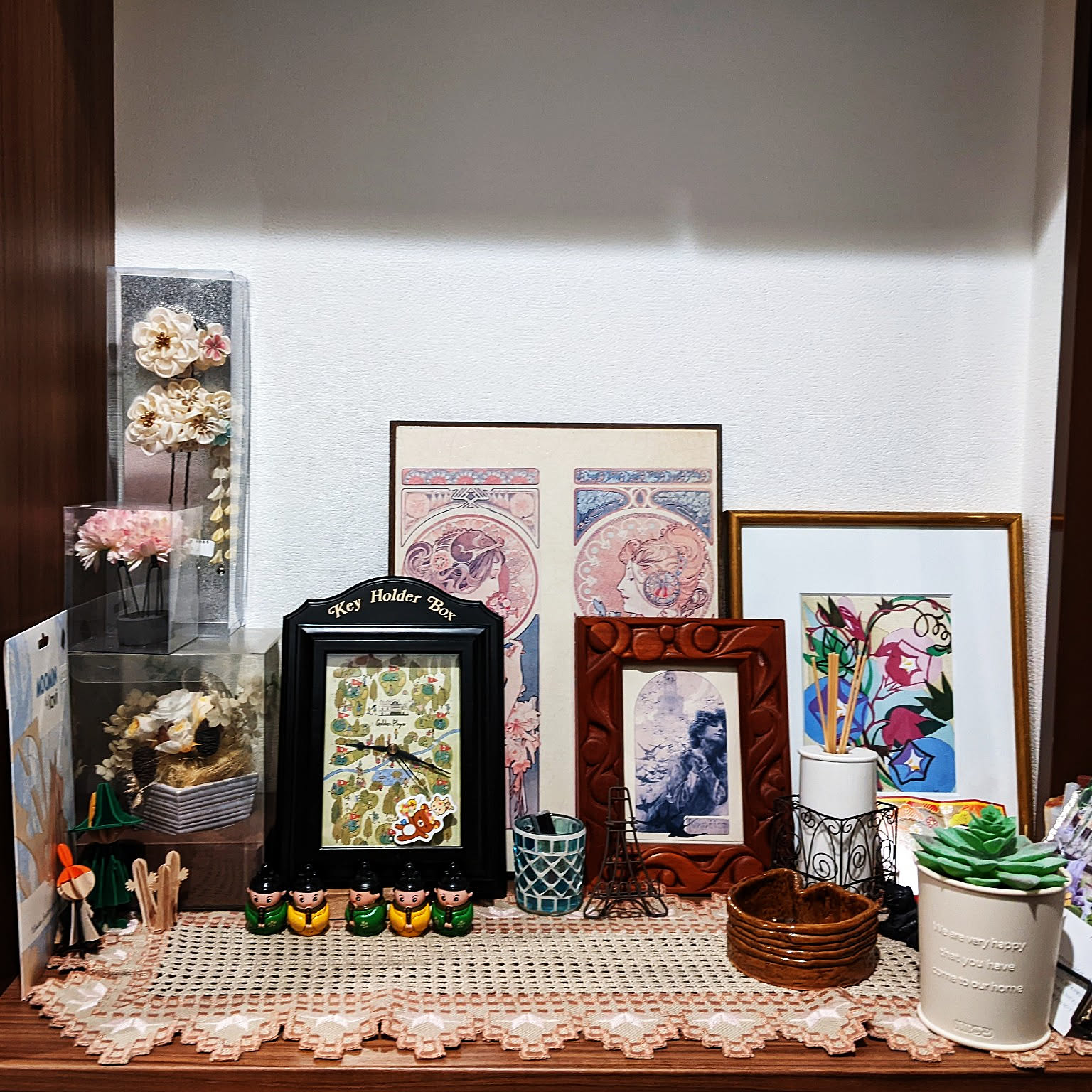 ハーダンガー刺繍のテーブルセンター - atelier-el-cielo