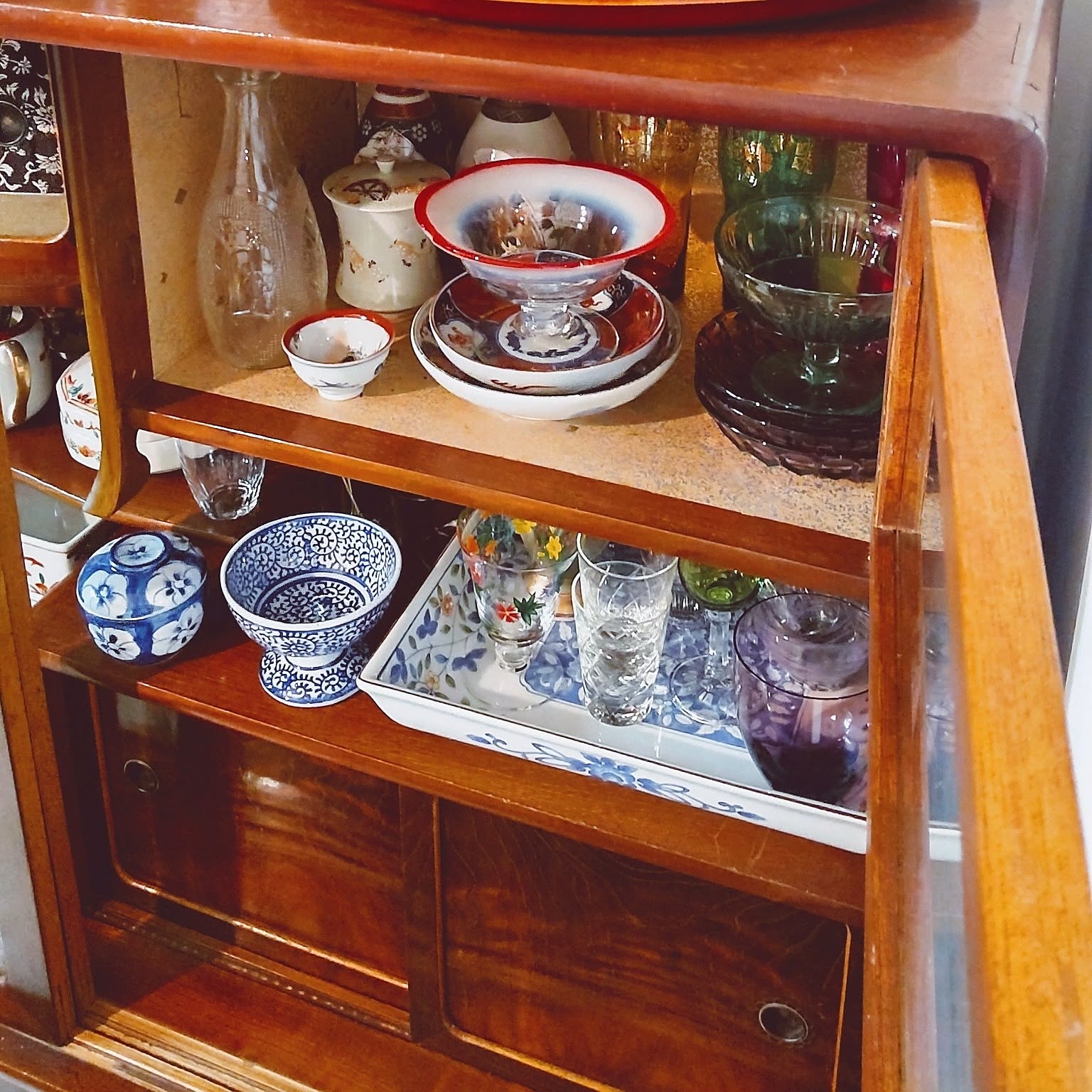 昭和レトロ 水屋のおしゃれなインテリア・部屋・家具の実例