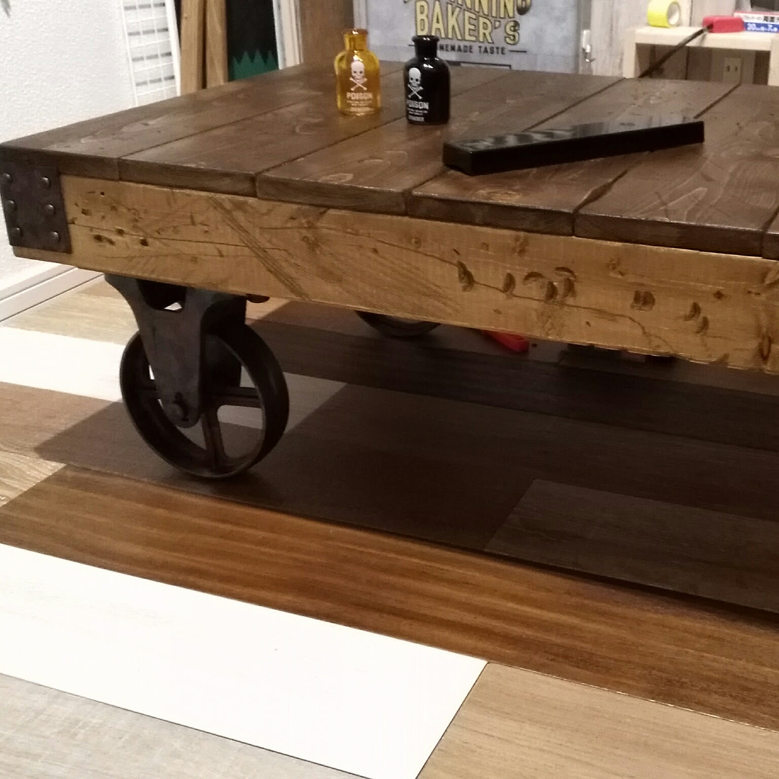 トロリーテーブルDIYのインテリア・手作りの実例 ｜ RoomClip（ルーム