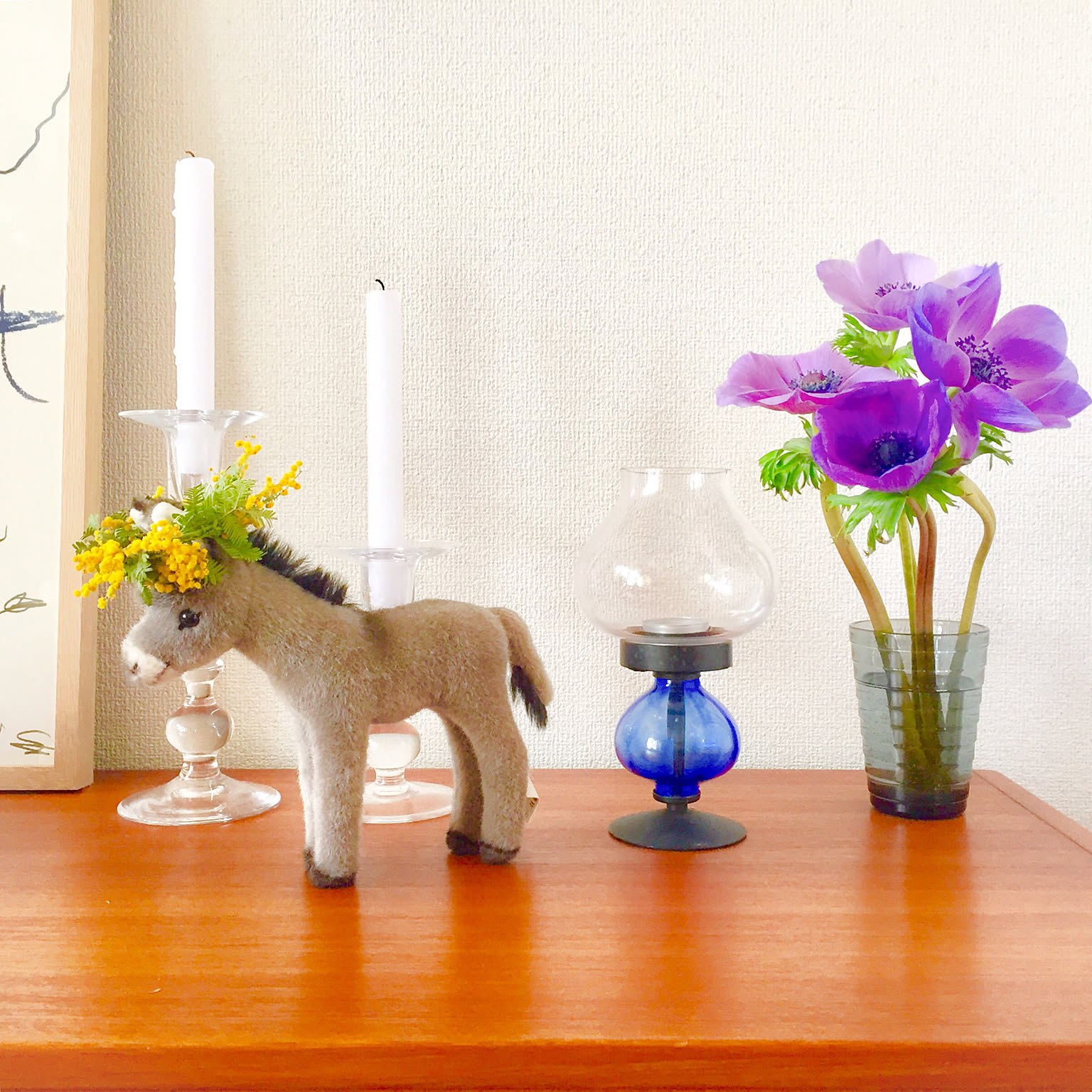 ⭐︎ワグナー社⭐︎可愛いスタンディングロバの置物 ⭐︎ワグナー社⭐︎可愛いスタンディングロバの置物