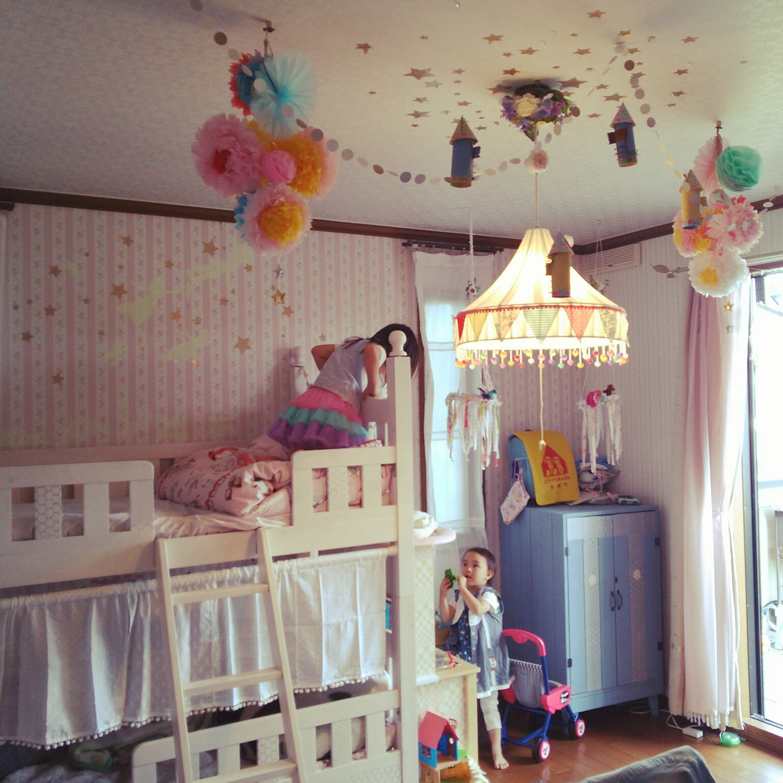 子供部屋 メルヘンのおしゃれなインテリアコーディネート・レイアウト