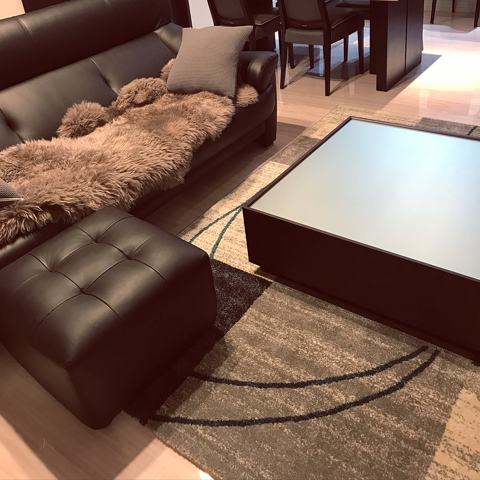 展示品LAラグジュアリーホテルライク本革レザー1人掛けソファ