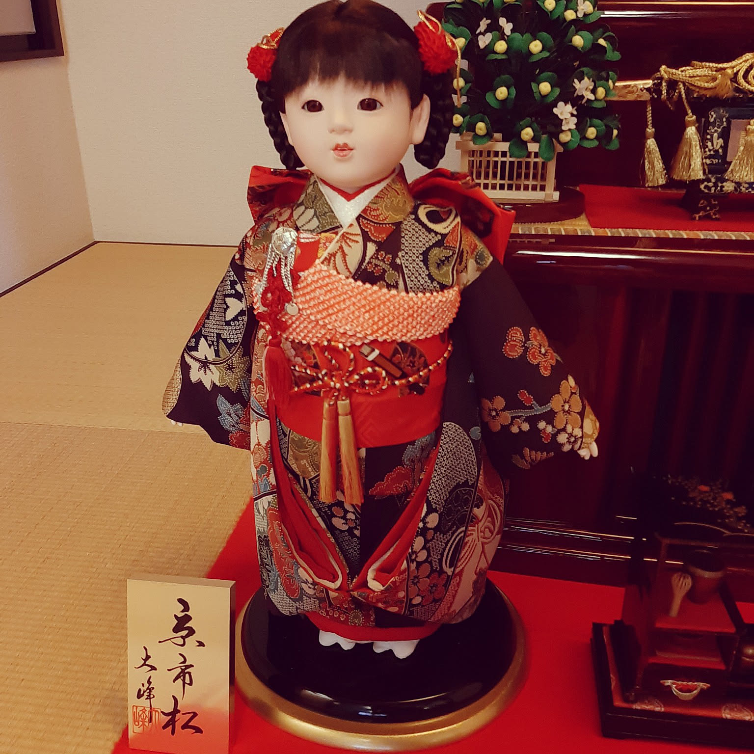 ⬇️ 市松人形 ⭐︎ 五月人形　ペア　雛人形　お正月 ひな祭り 市松人形のインテリア実例 ｜ RoomClip（ルームクリップ）