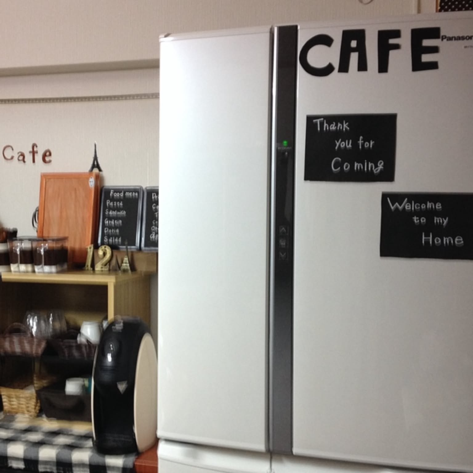 画用紙 まっくろくろすけのおしゃれなアレンジ・飾り方のインテリア