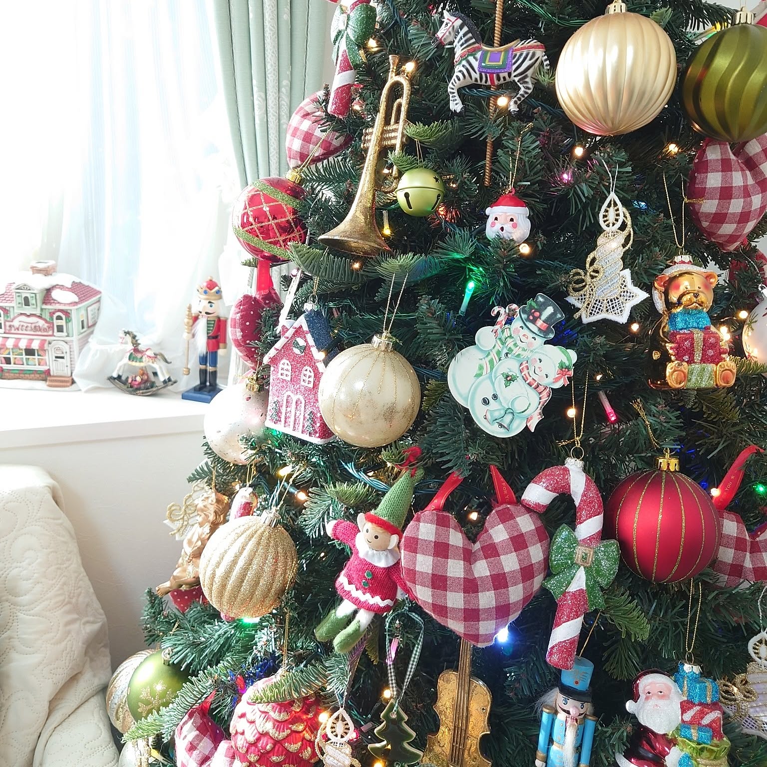 リビング/クリスマス/メルヘンカントリー/クリスマスインテリア