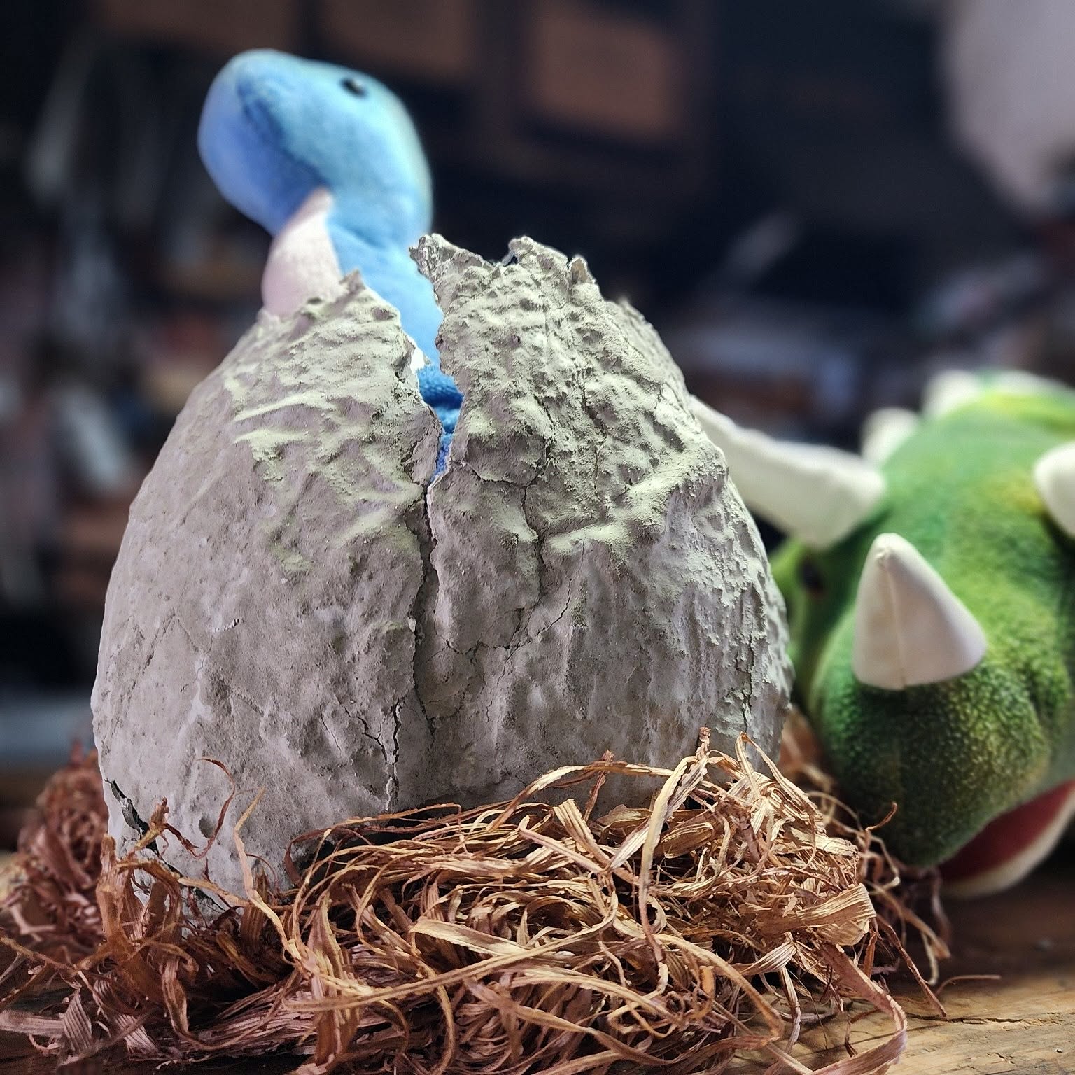 花器 信楽焼 恐竜のたまご 花器 信楽焼 恐竜のたまご