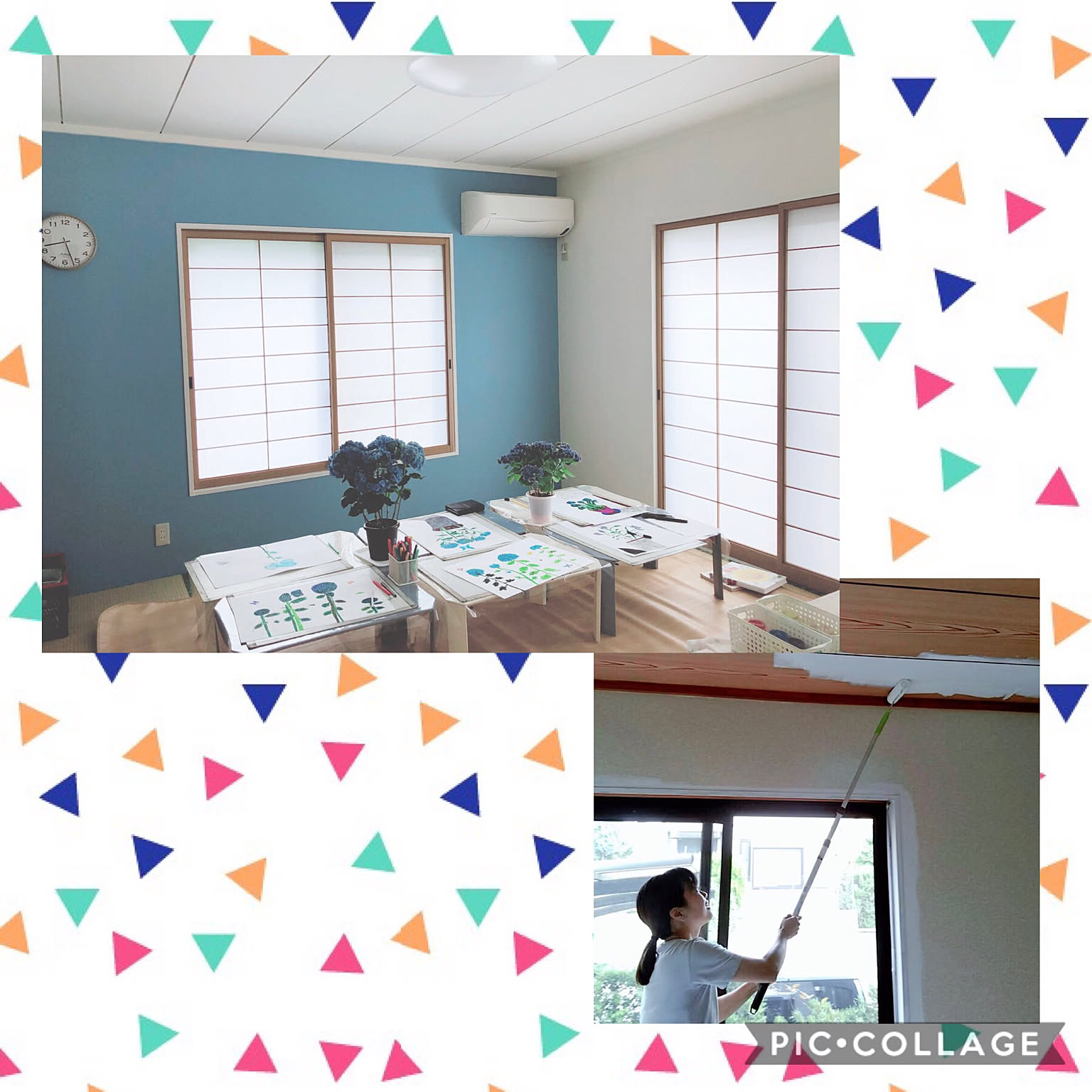 爽快な朝 53番イマジンウォールペイント