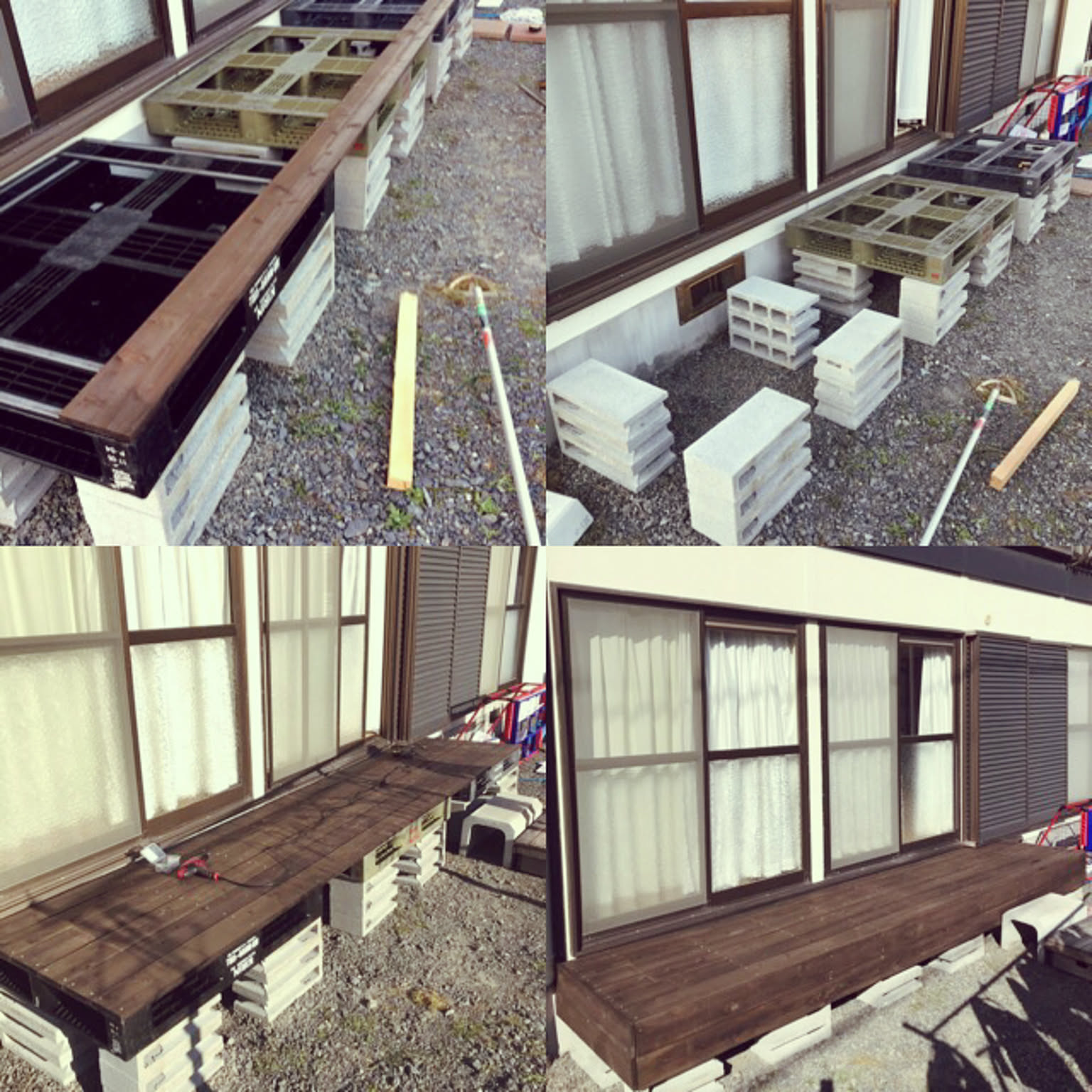 ウッドデッキ パレットのおすすめ商品とおしゃれな実例