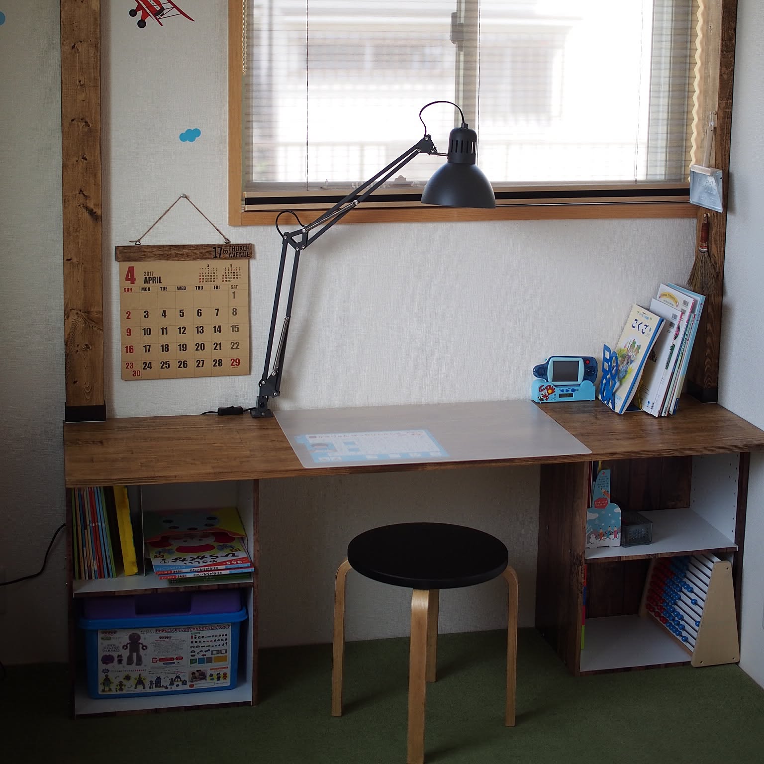 勉強机DIY 2×4材のインテリア・手作りの実例 ｜ RoomClip（ルーム