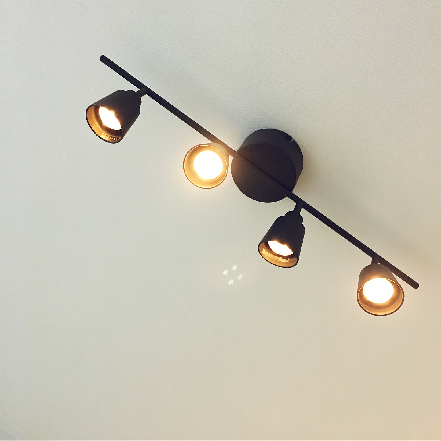 IKEA VIRRMO ヴィッルモー LEDシーリングライト 天井照明 2台 VIRRMO ヴィッルモー LEDシーリングランプ, ニッケルメッキ, 37