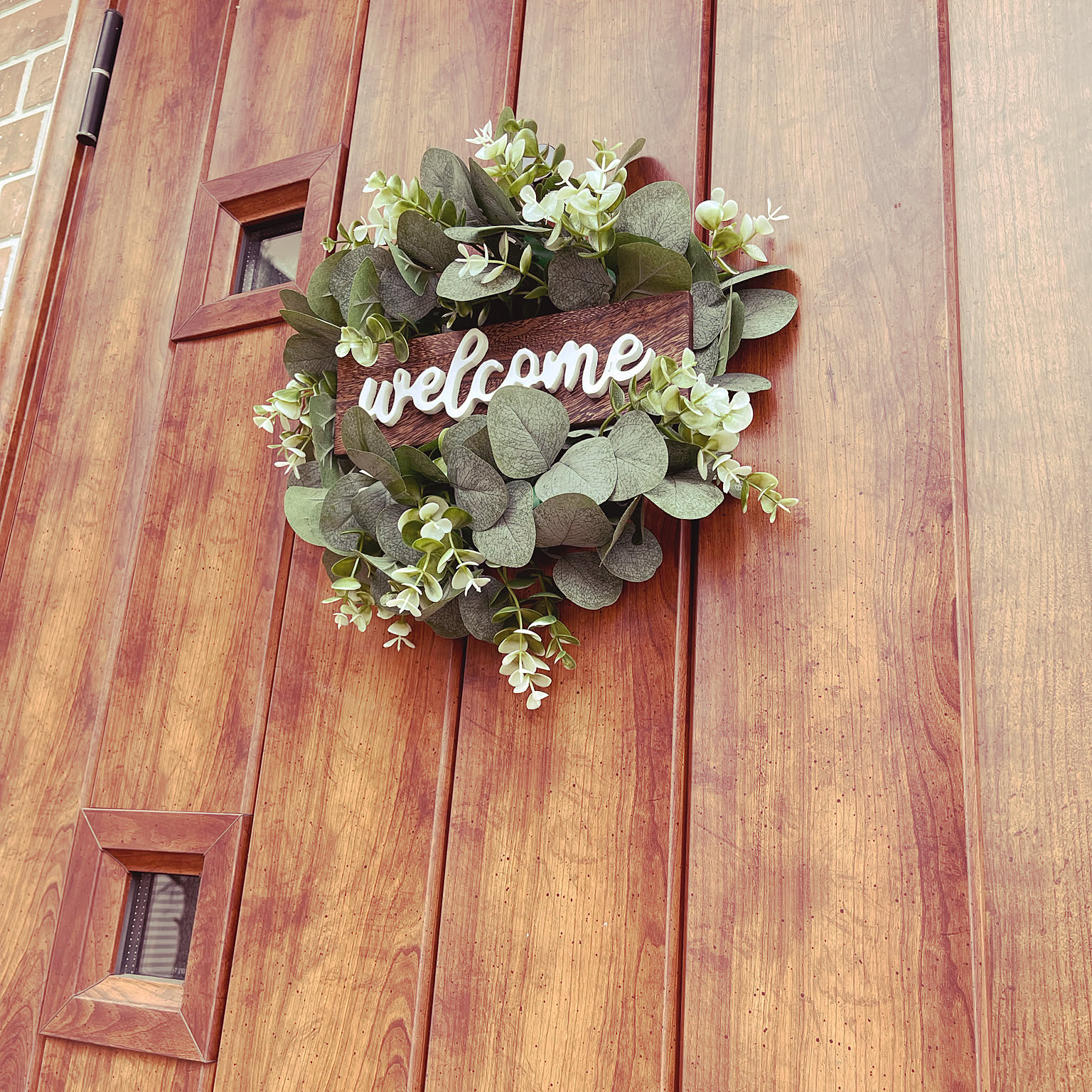 雨に濡れても大丈夫❤️/雨に打たれても/玄関インテリア/玄関ドア/玄関