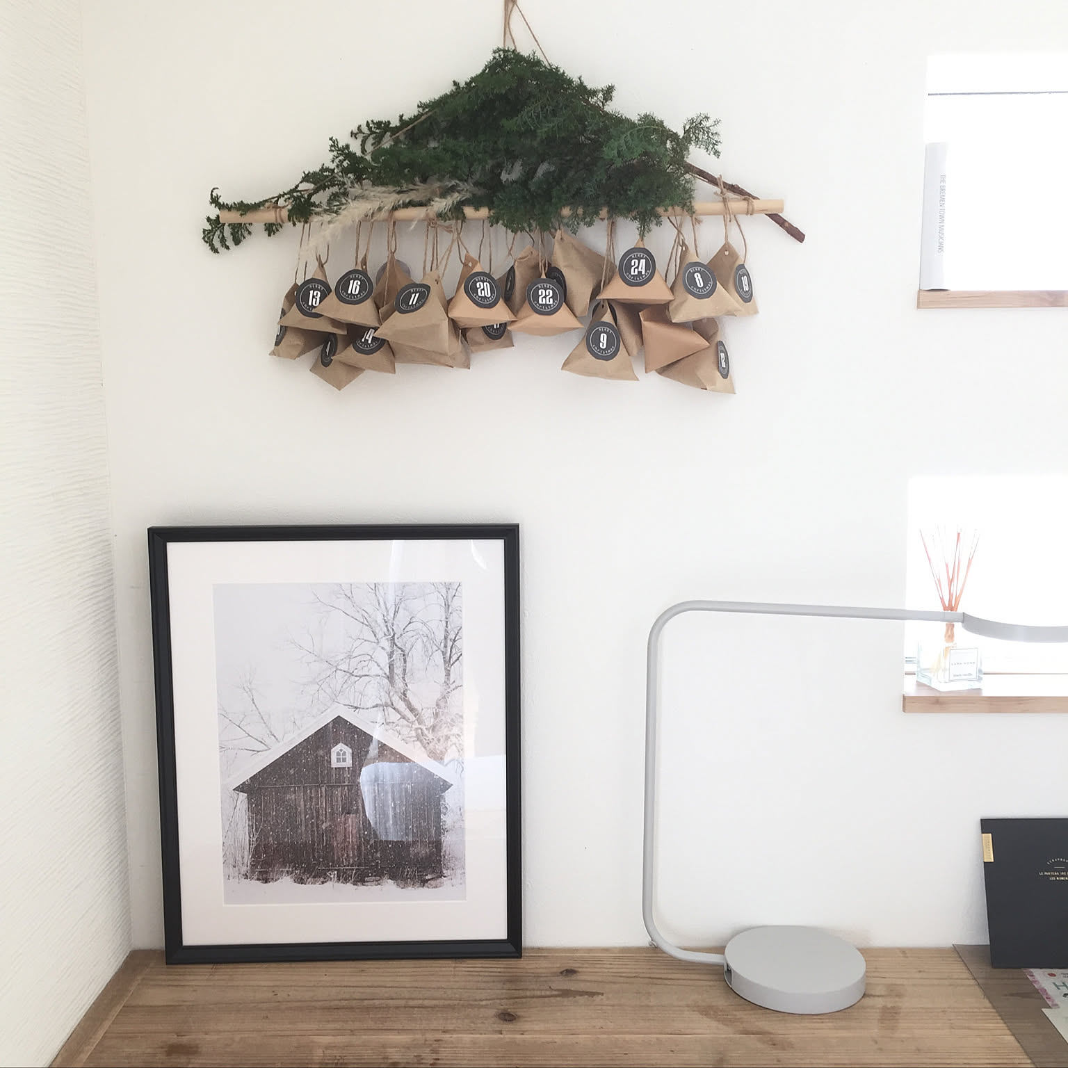 ZARA HOME アドベントカレンダーのおしゃれなアレンジ・飾り方の