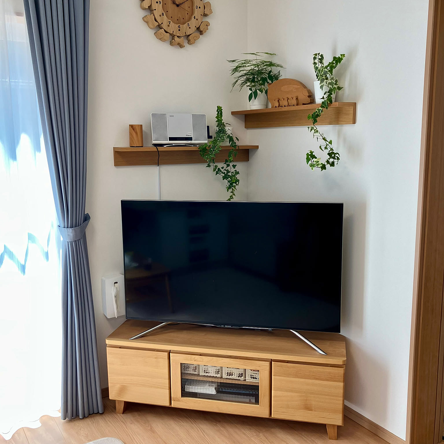 無印良品 コーナーテレビ台のおすすめ商品とおしゃれな実例