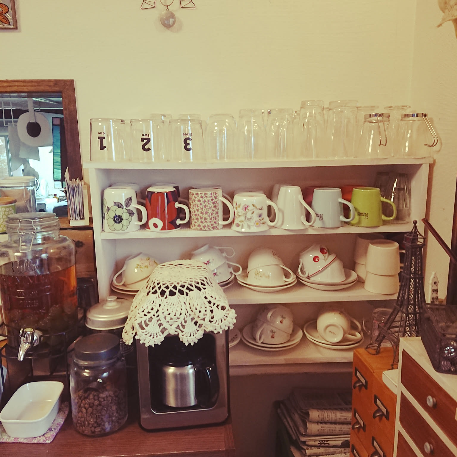 コーヒーカップ棚のおすすめ商品とおしゃれな実例 ｜ RoomClip（ルーム