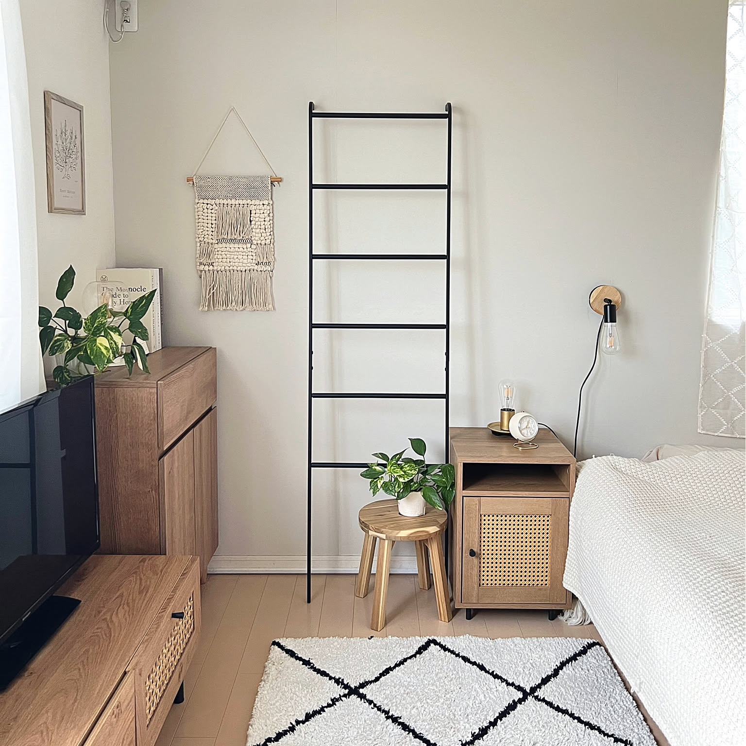 ロウヤ　LOWYA ナチュラルウッド スライド式パーテーション WORC 140 Partition 木製パーテーション UP TOWN FURNITURE