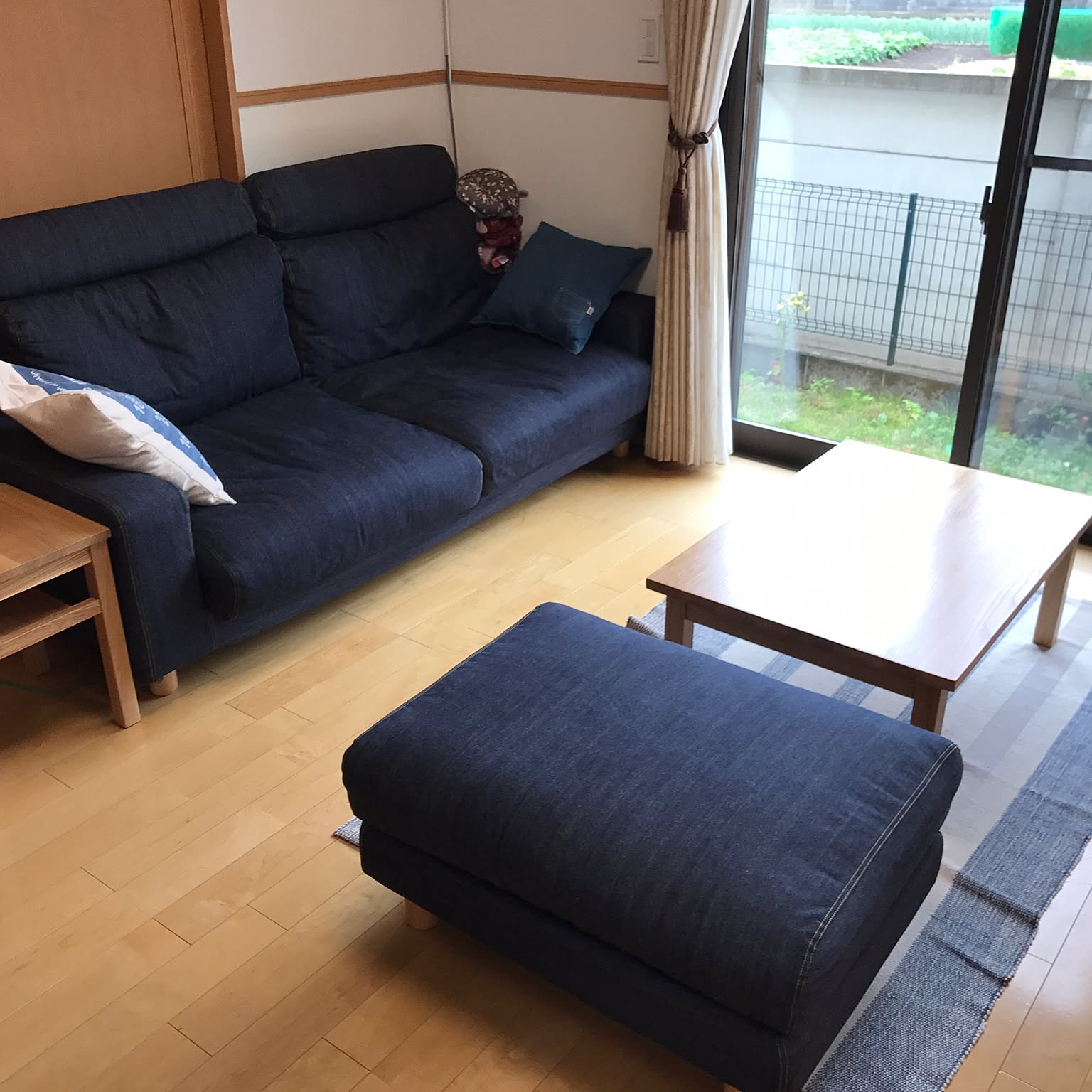 引き取り専用 無印良品 デニムソファ 川崎まで来られる方 引き取り専用