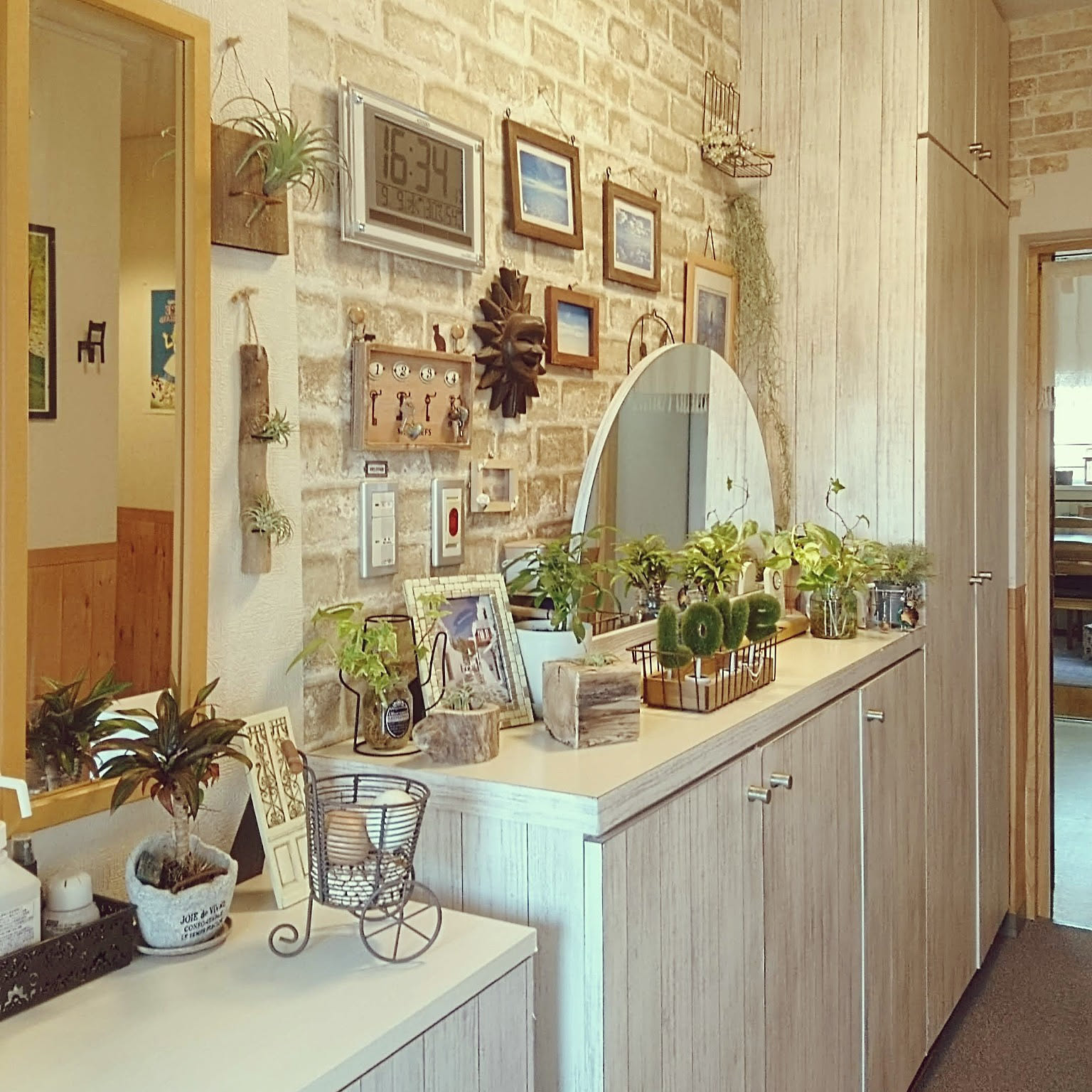 キッチンラック☆木目強調☆窓枠インテリア☆西海岸 新作☆キッチンラックCentral☆木目強調☆窓枠インテリア