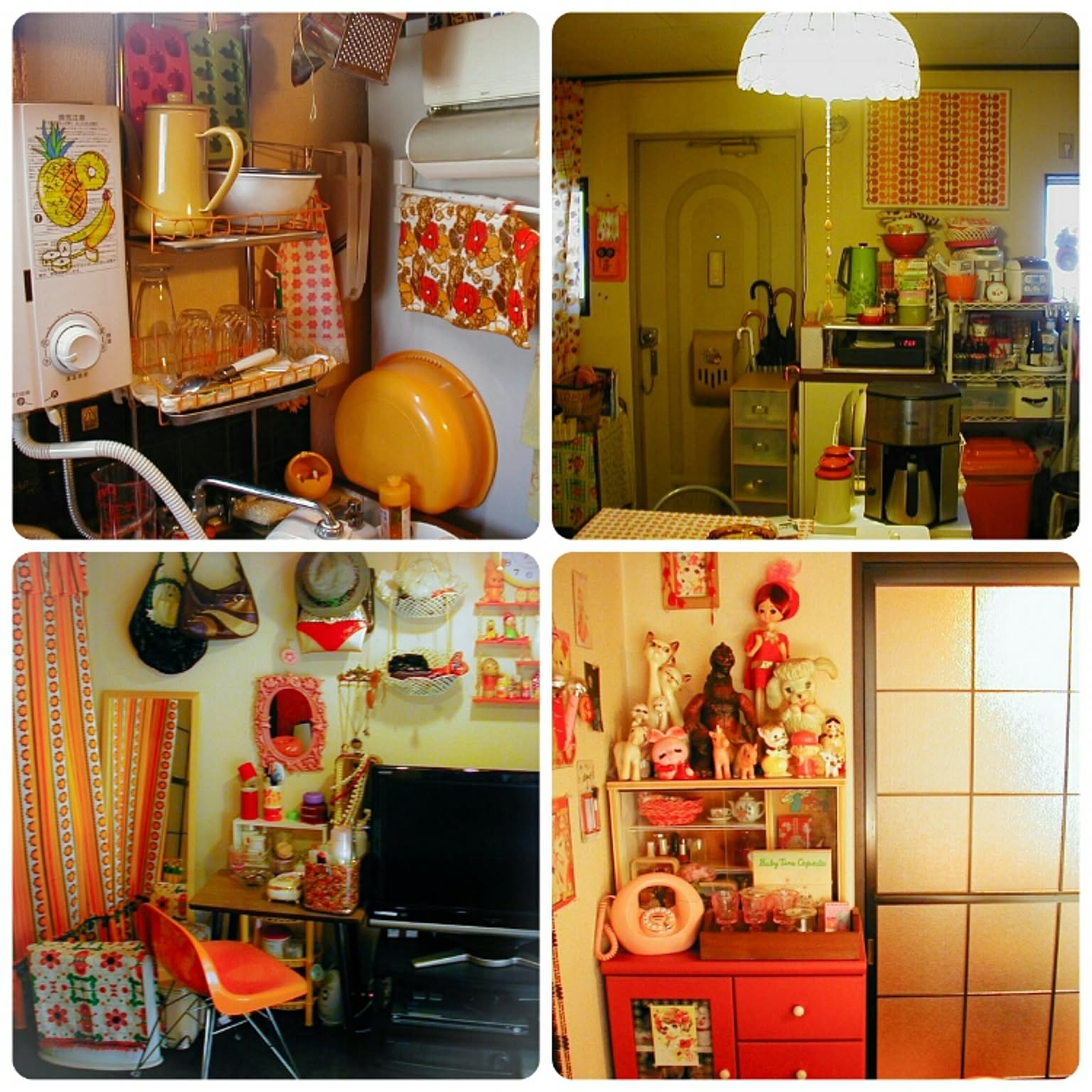 旧swimmerスイマーミニ棚飾り棚お部屋インテリアレトロパステルカラー花柄レア 旧swimmerスイマーミニ棚飾り棚お部屋インテリアレトロパステル