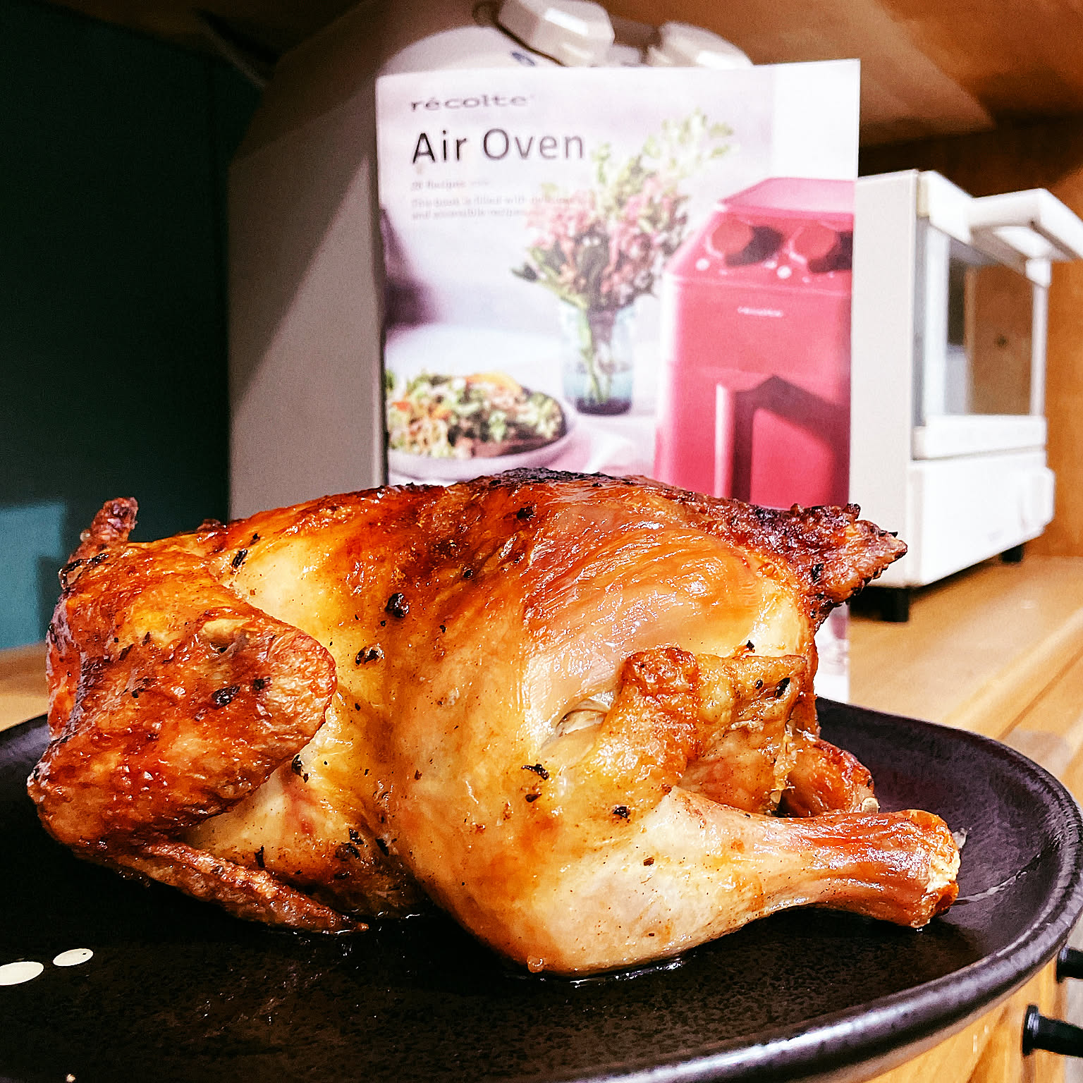 【新品】鳥の丸焼きも作れる　エアオーブン 新品】鳥の丸焼きも作れる エアオーブン