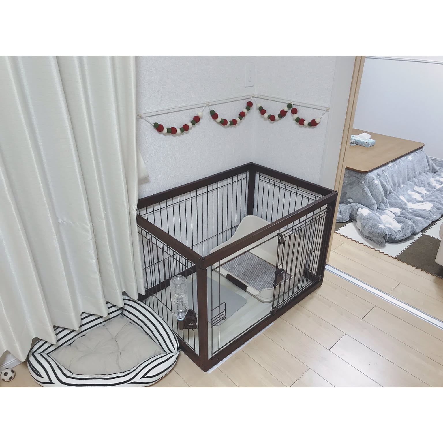 IKEA 犬のゲージのインテリア実例 ｜ RoomClip（ルームクリップ）