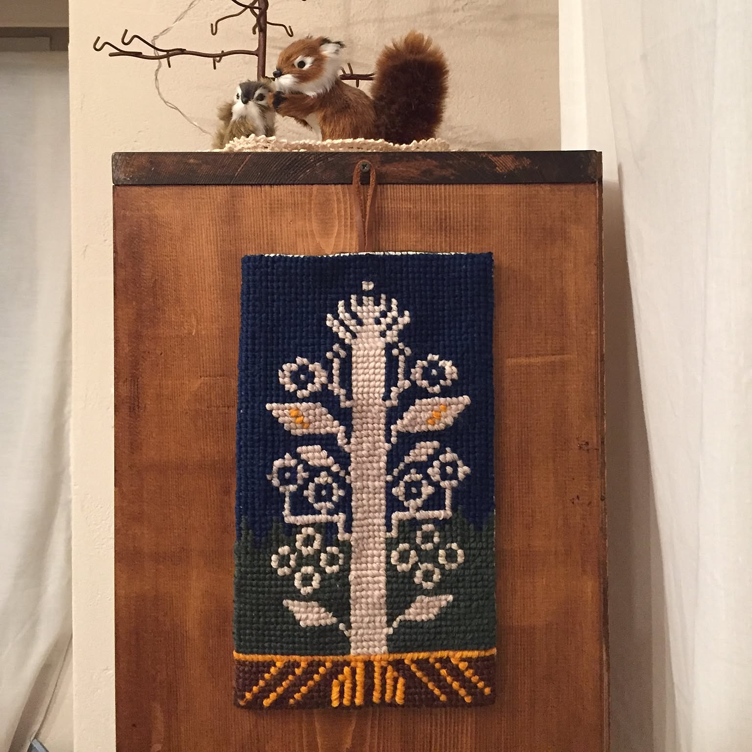 暮らしのステッチ/お正月/お正月飾り/ハンドメイド/刺繍など