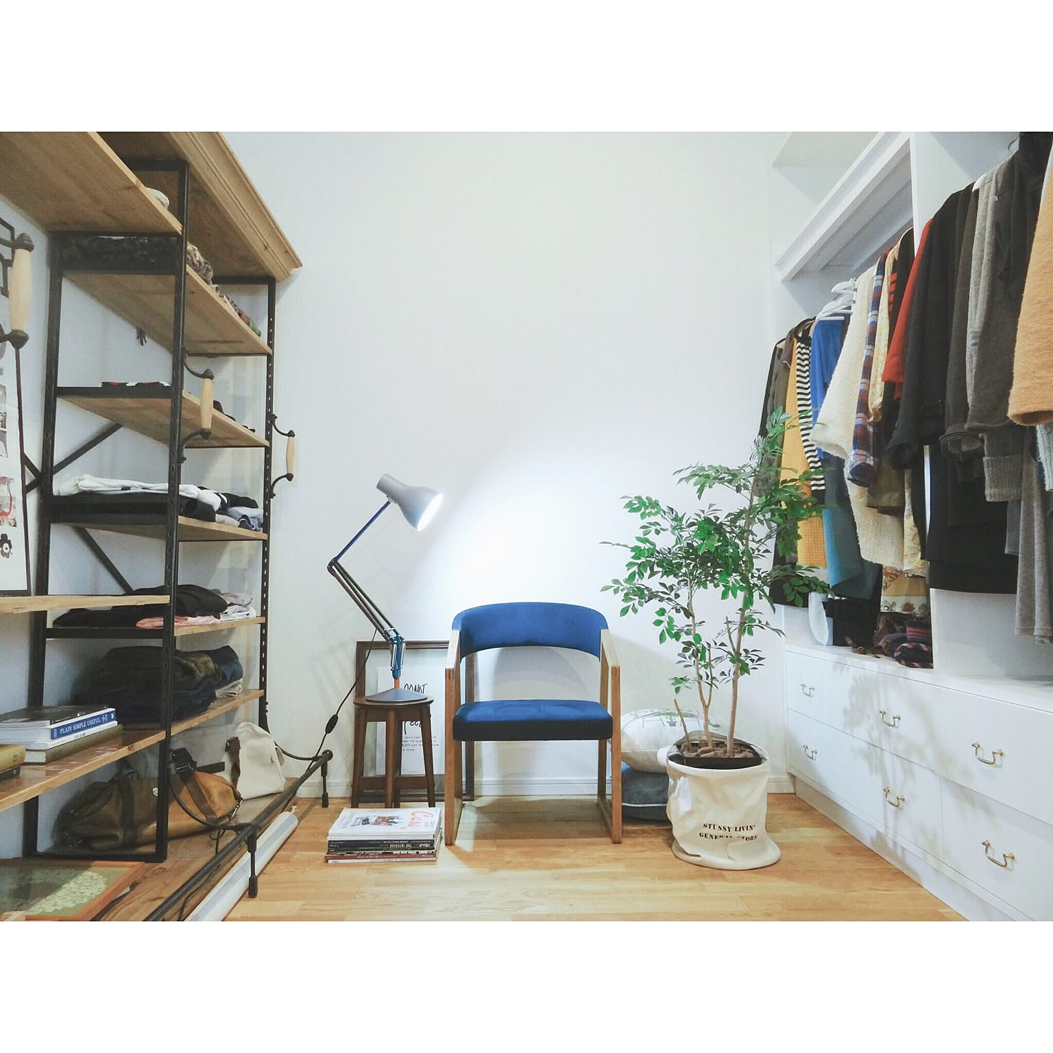 STUSSY Livin' リビング 椅子 フォールディングスツール ステューシー