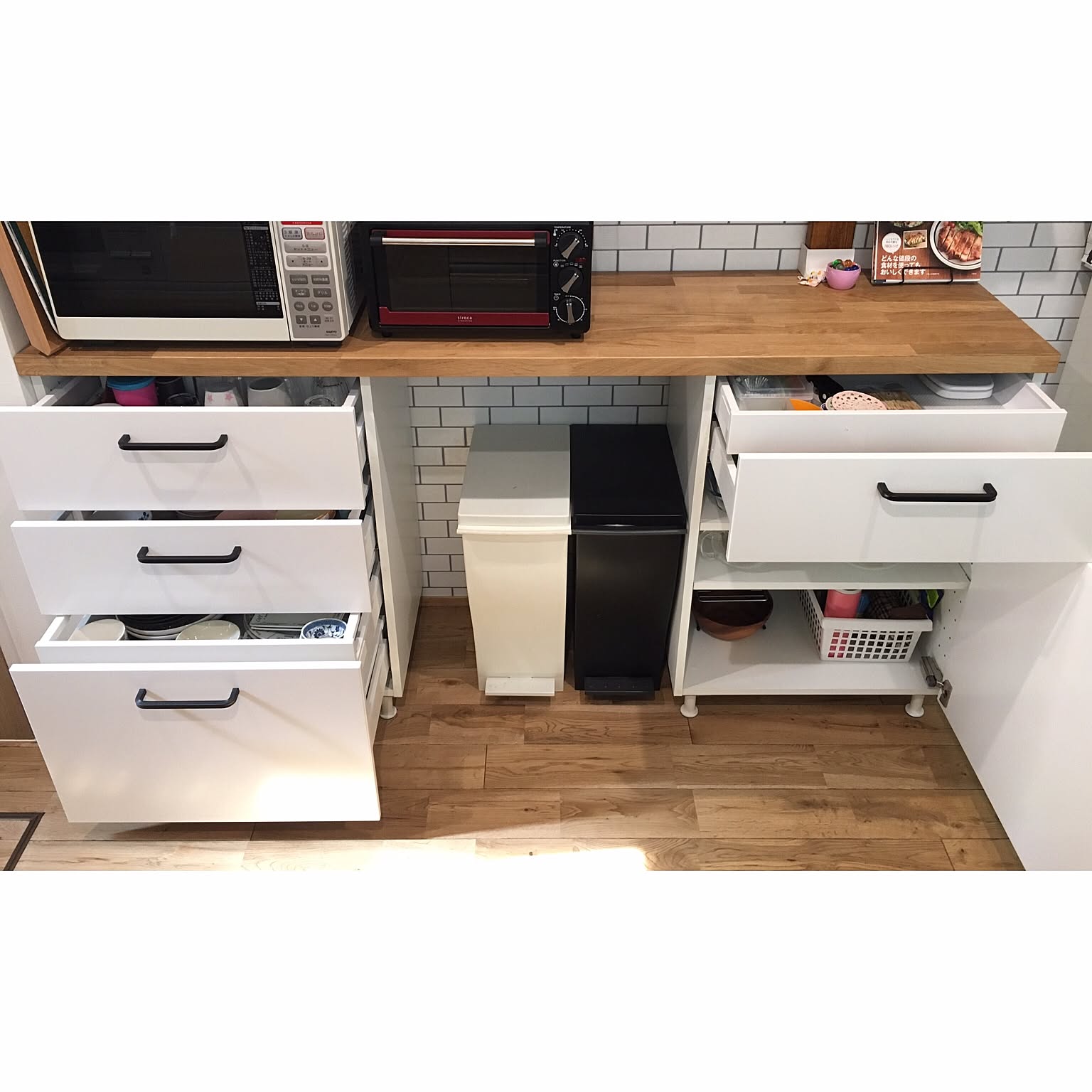 いきなり消去あり！【美品】IKEA メトード カップボード
