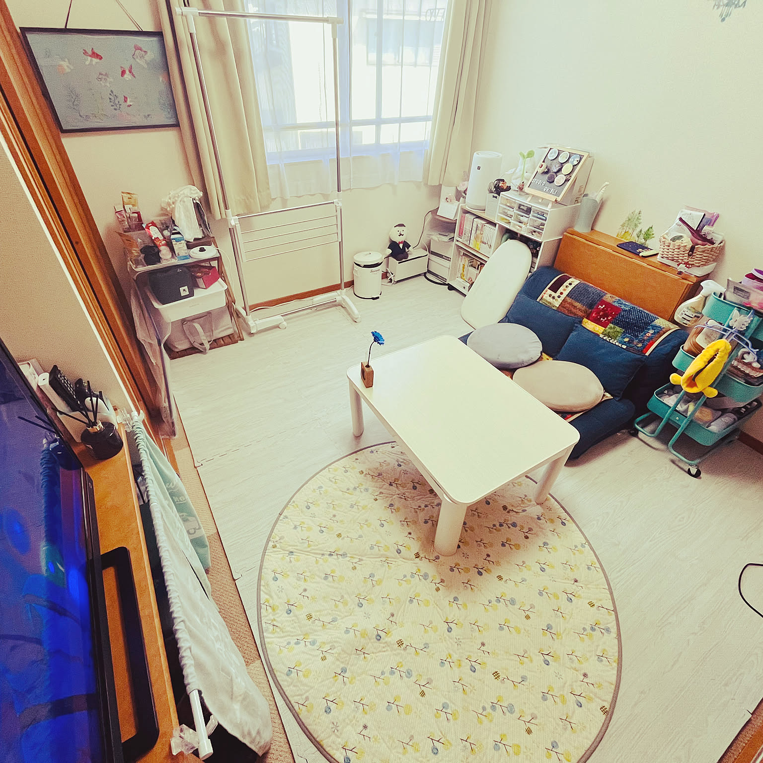 部屋全体 レオパレスの商品を使ったおしゃれなインテリア実例