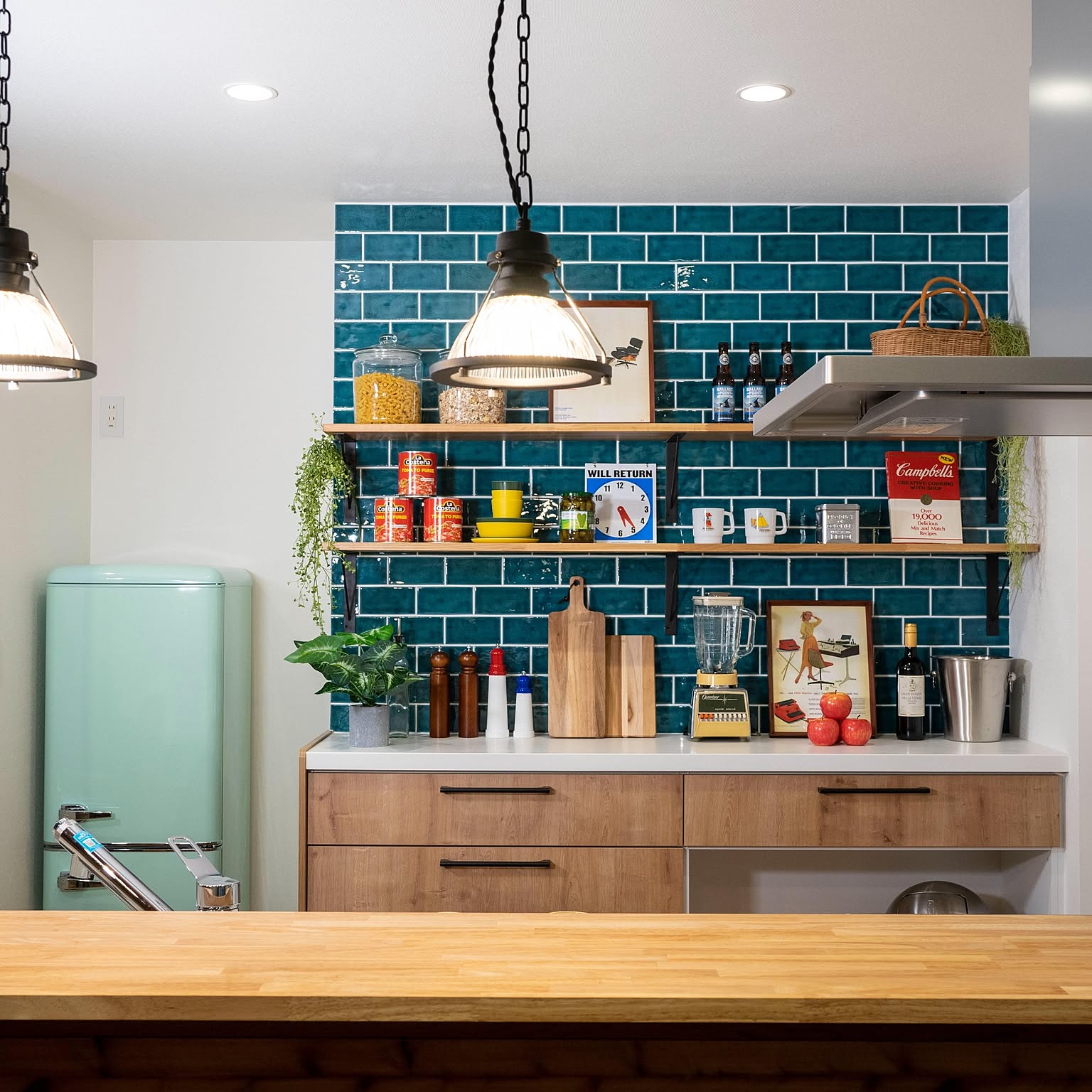 □ioy1136□アメリカンヴィンテージ キッチン台□システムキッチン