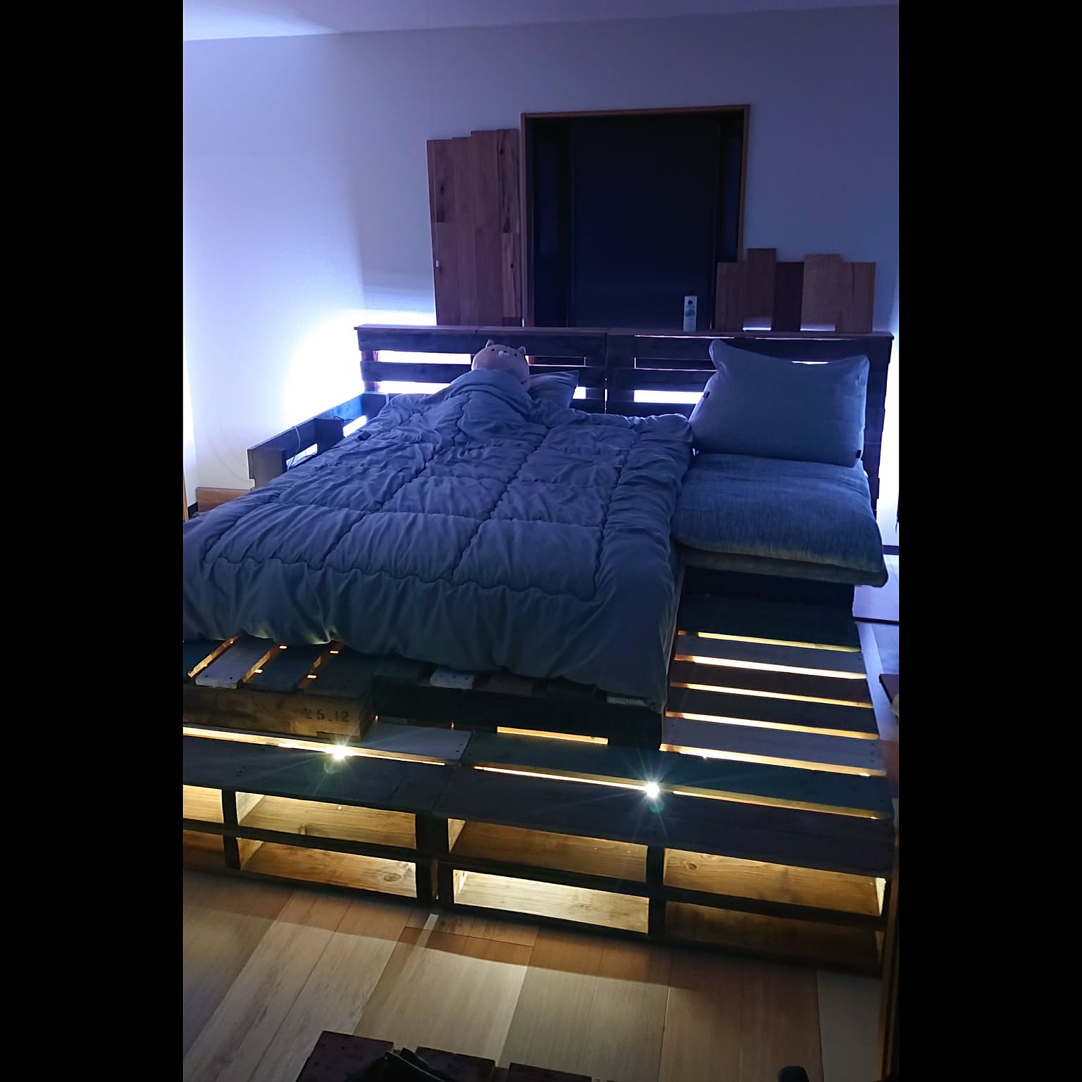 男前 ベッドDIYのインテリア・手作りの実例 ｜ RoomClip（ルームクリップ）