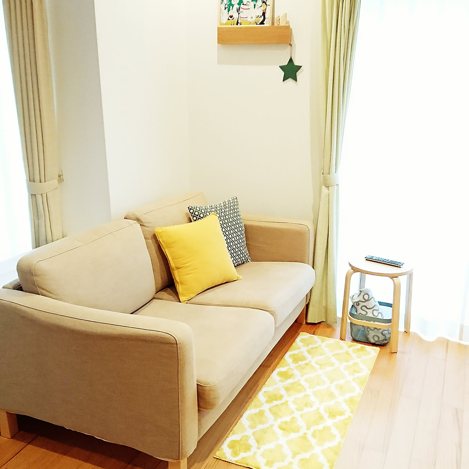 北欧 IKEAのラグのおすすめ商品とおしゃれな実例 ｜ RoomClip（ルーム