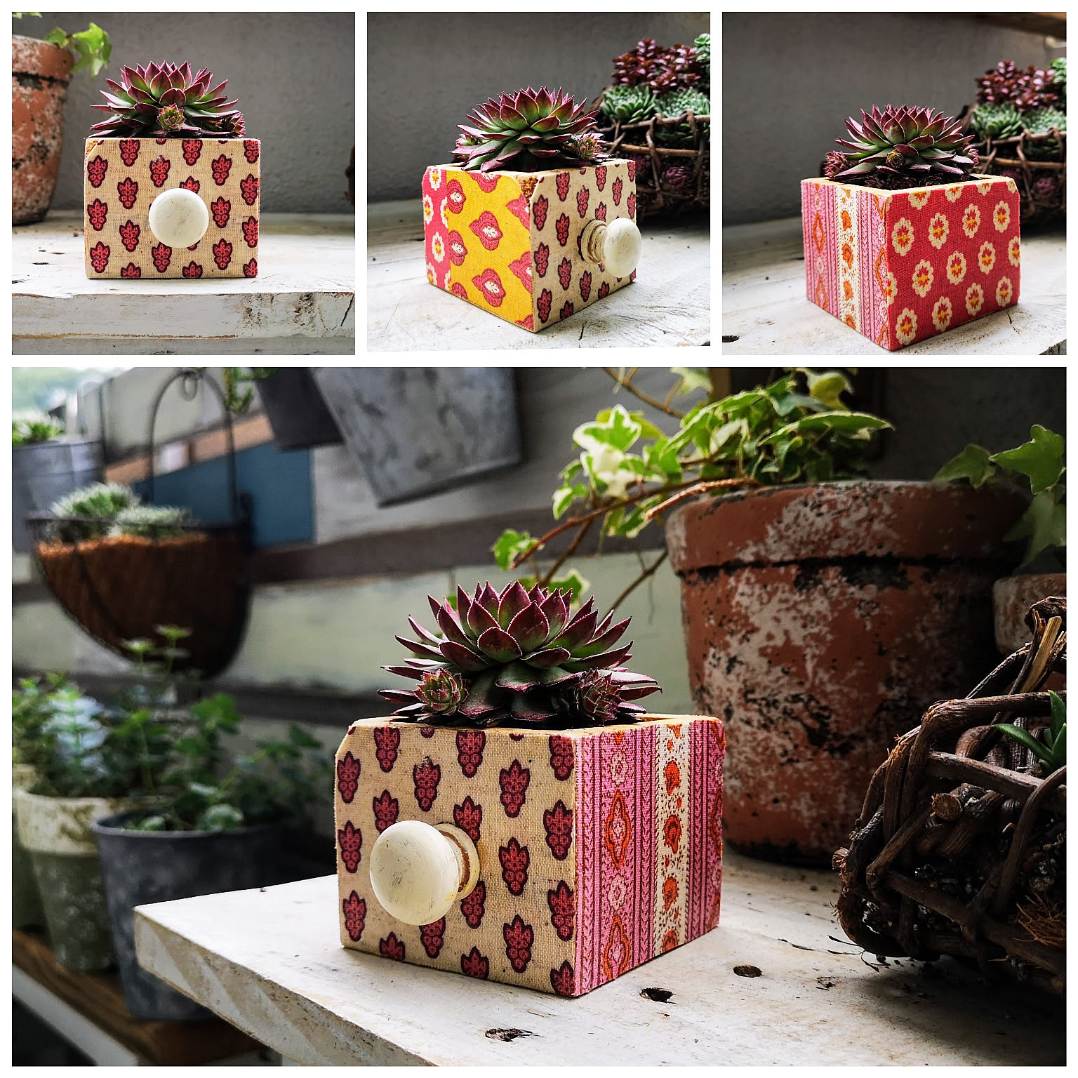 デコパージュ リメイク鉢のおすすめ商品とおしゃれな実例 ｜ RoomClip